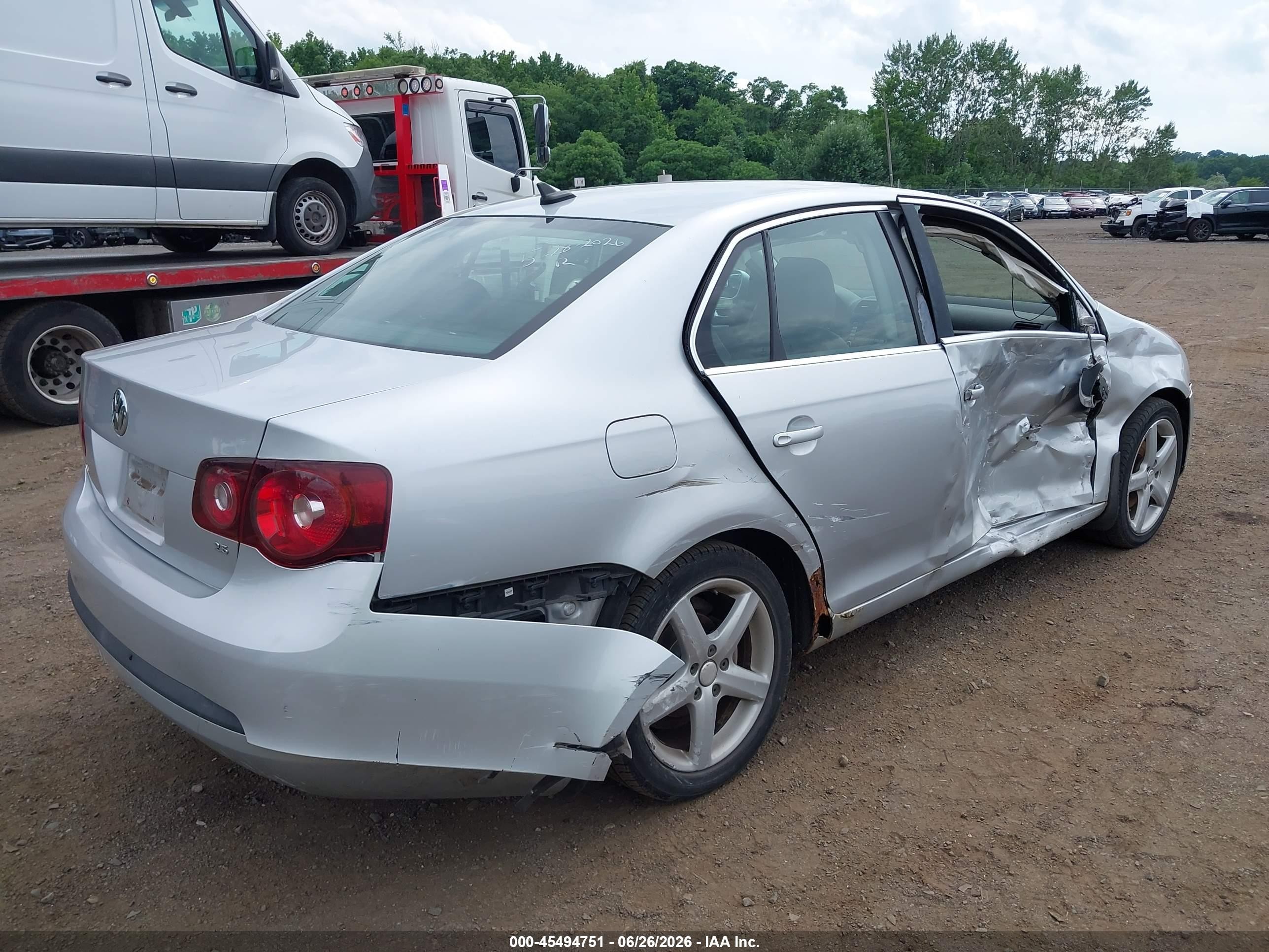 2009 Volkswagen Jetta Se/sel Silver vin: 3VWRZ71K99M042079