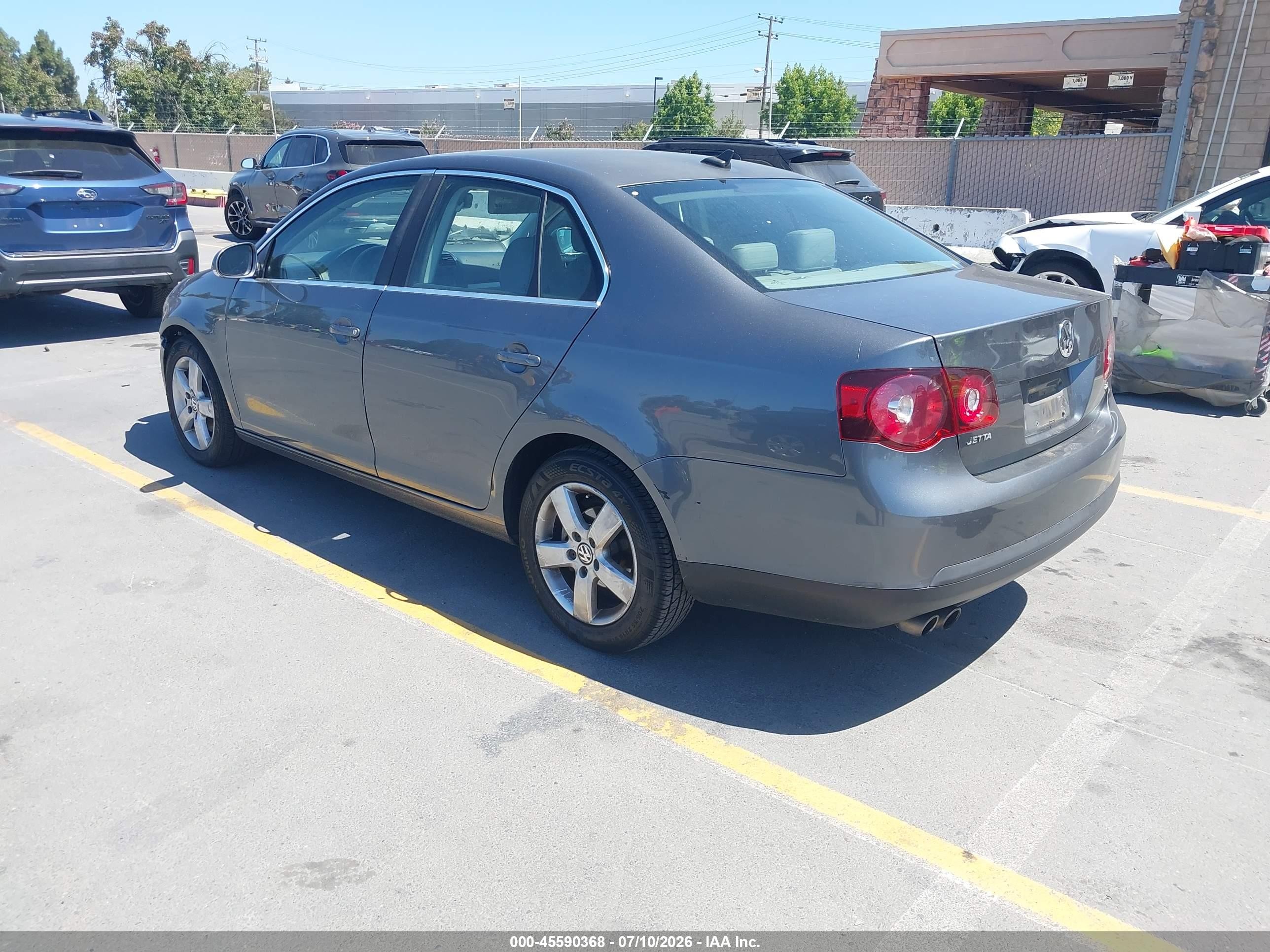 2009 Volkswagen Jetta Se Gray vin: 3VWRZ71K99M086387