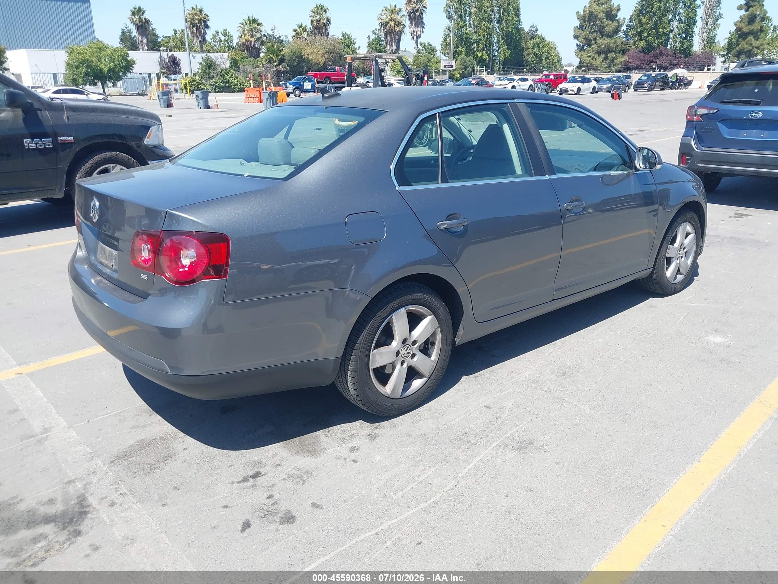 2009 Volkswagen Jetta Se Gray vin: 3VWRZ71K99M086387