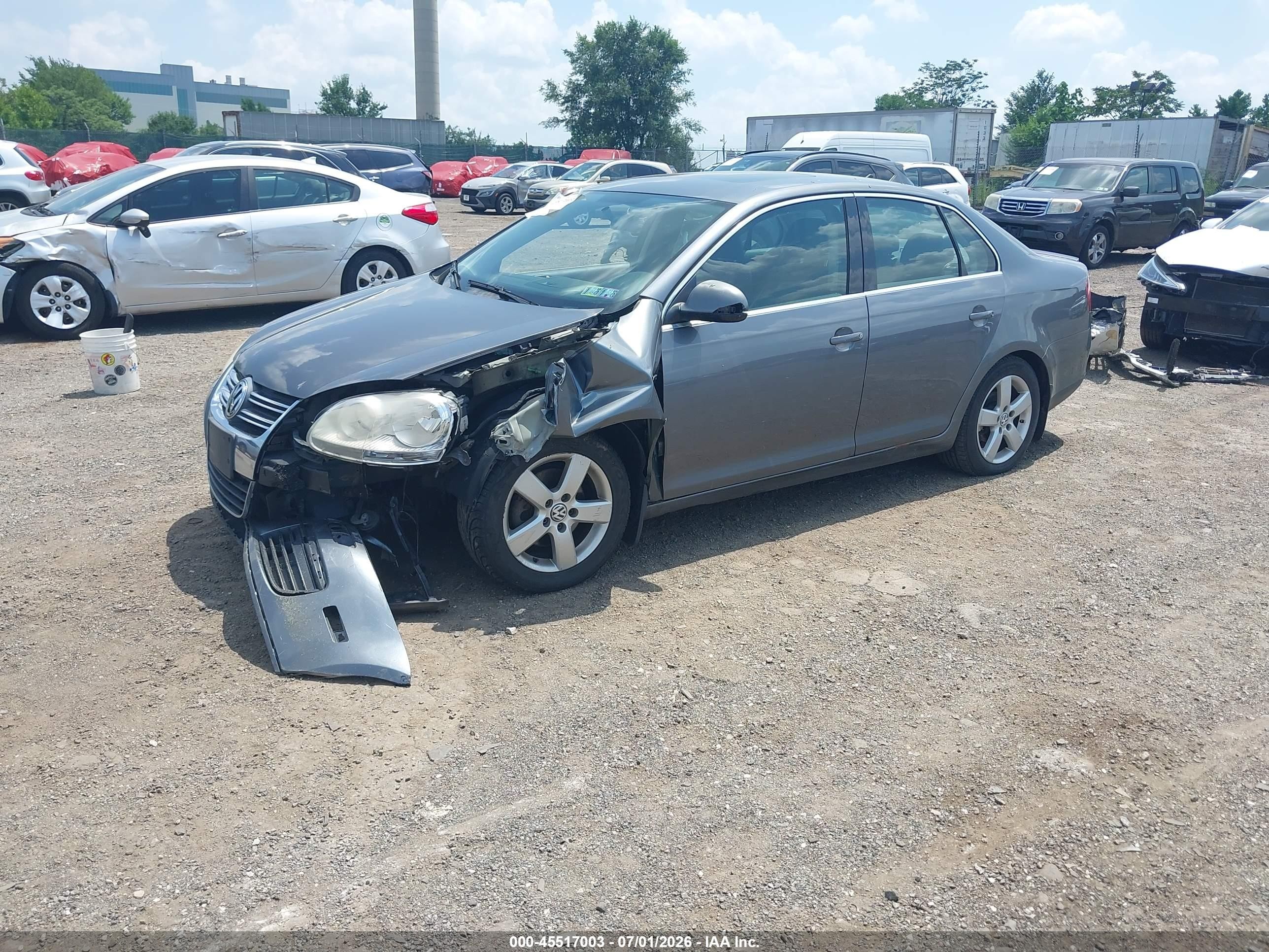 2008 Volkswagen Jetta Se/sel Gray vin: 3VWRZ71KX8M009610