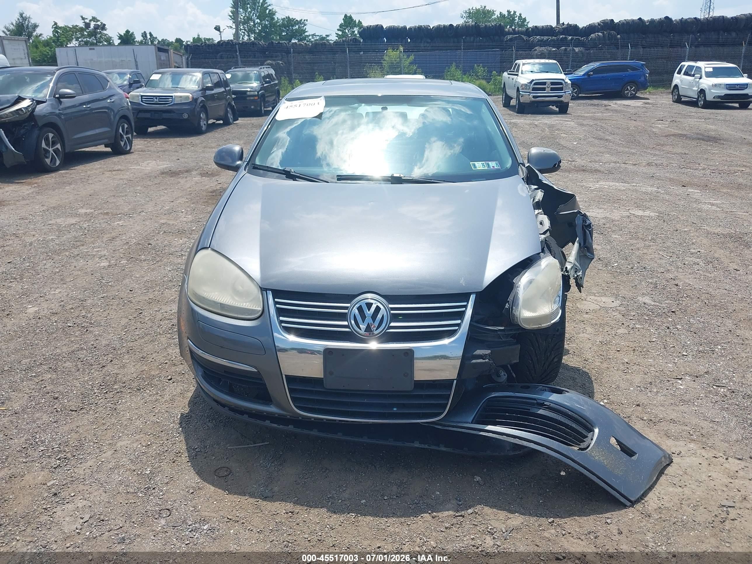 2008 Volkswagen Jetta Se/sel Gray vin: 3VWRZ71KX8M009610