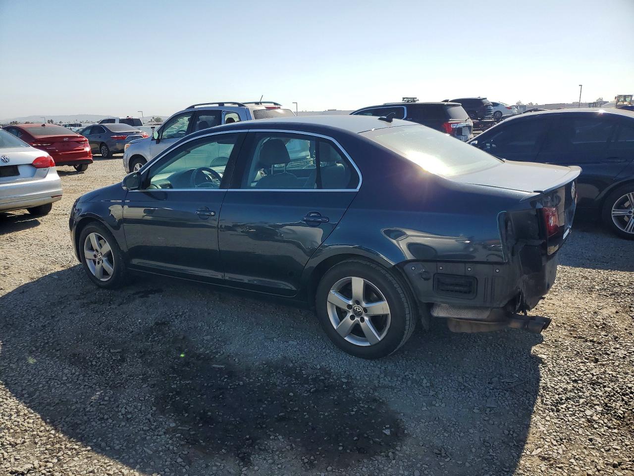 2008 Volkswagen Jetta Se Blue vin: 3VWRZ71KX8M051971
