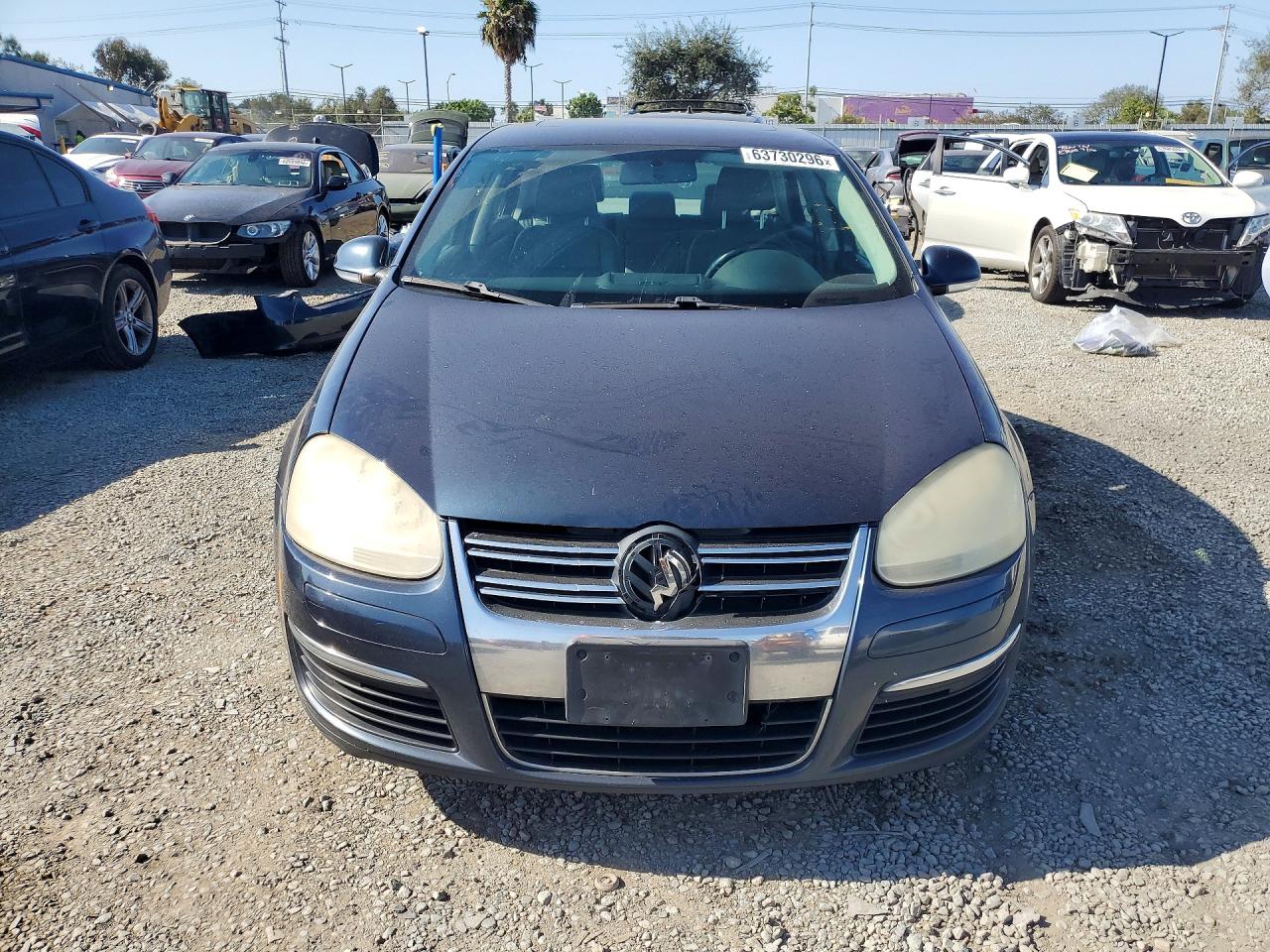 2008 Volkswagen Jetta Se Blue vin: 3VWRZ71KX8M051971