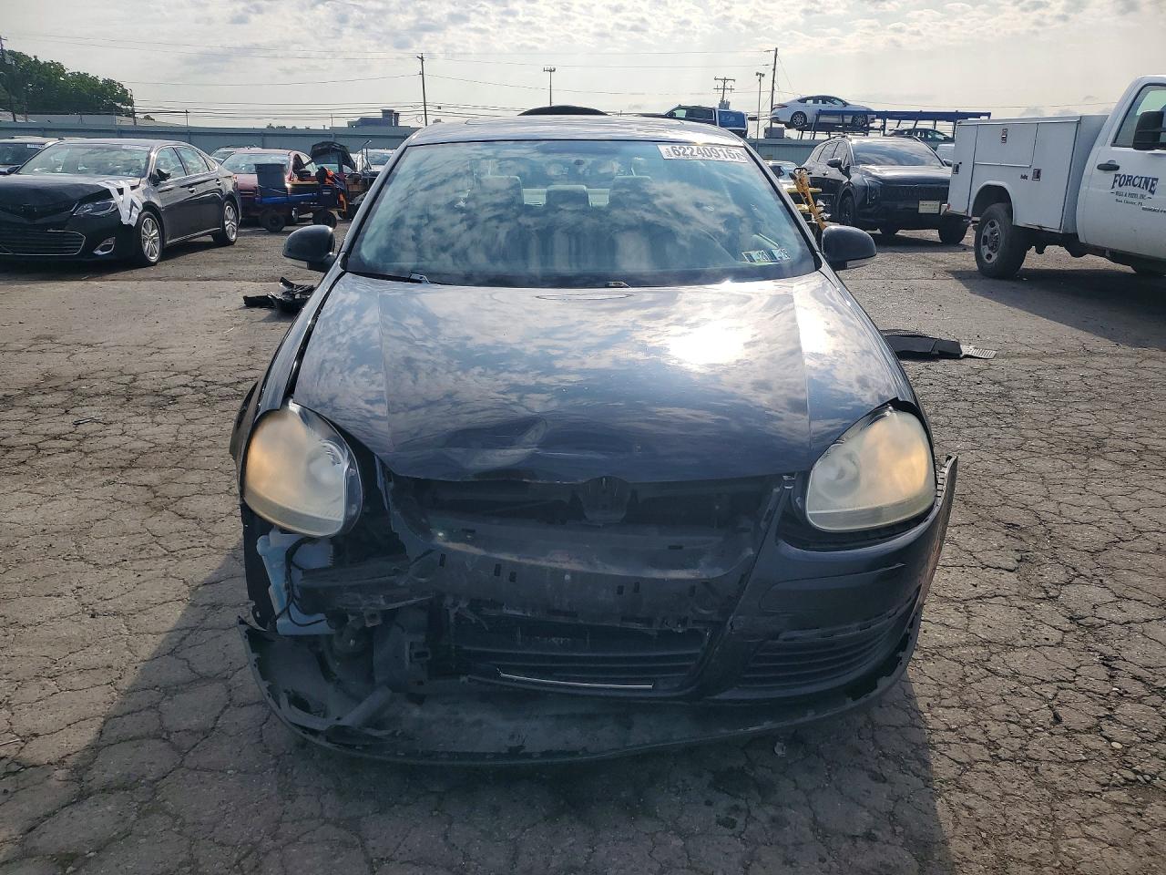 2008 Volkswagen Jetta Se Black vin: 3VWRZ71KX8M107228