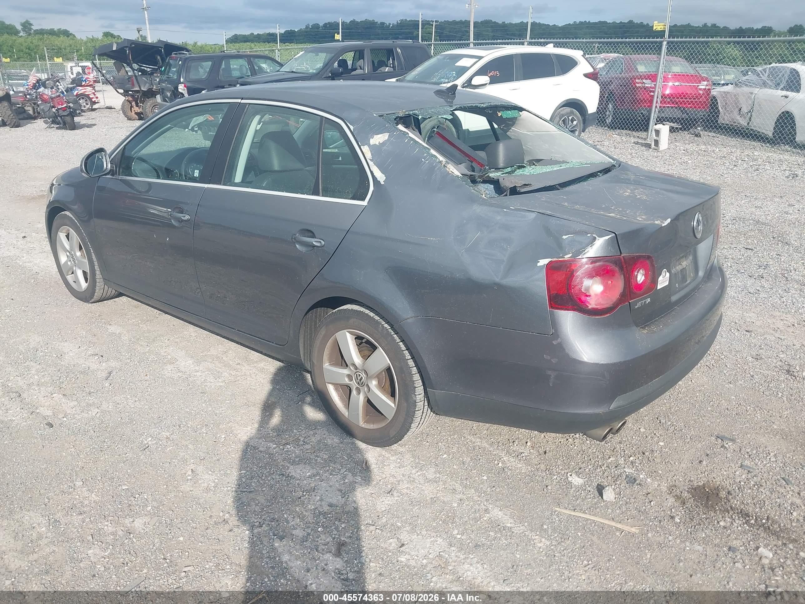 2009 Volkswagen Jetta Se Gray vin: 3VWRZ71KX9M099097