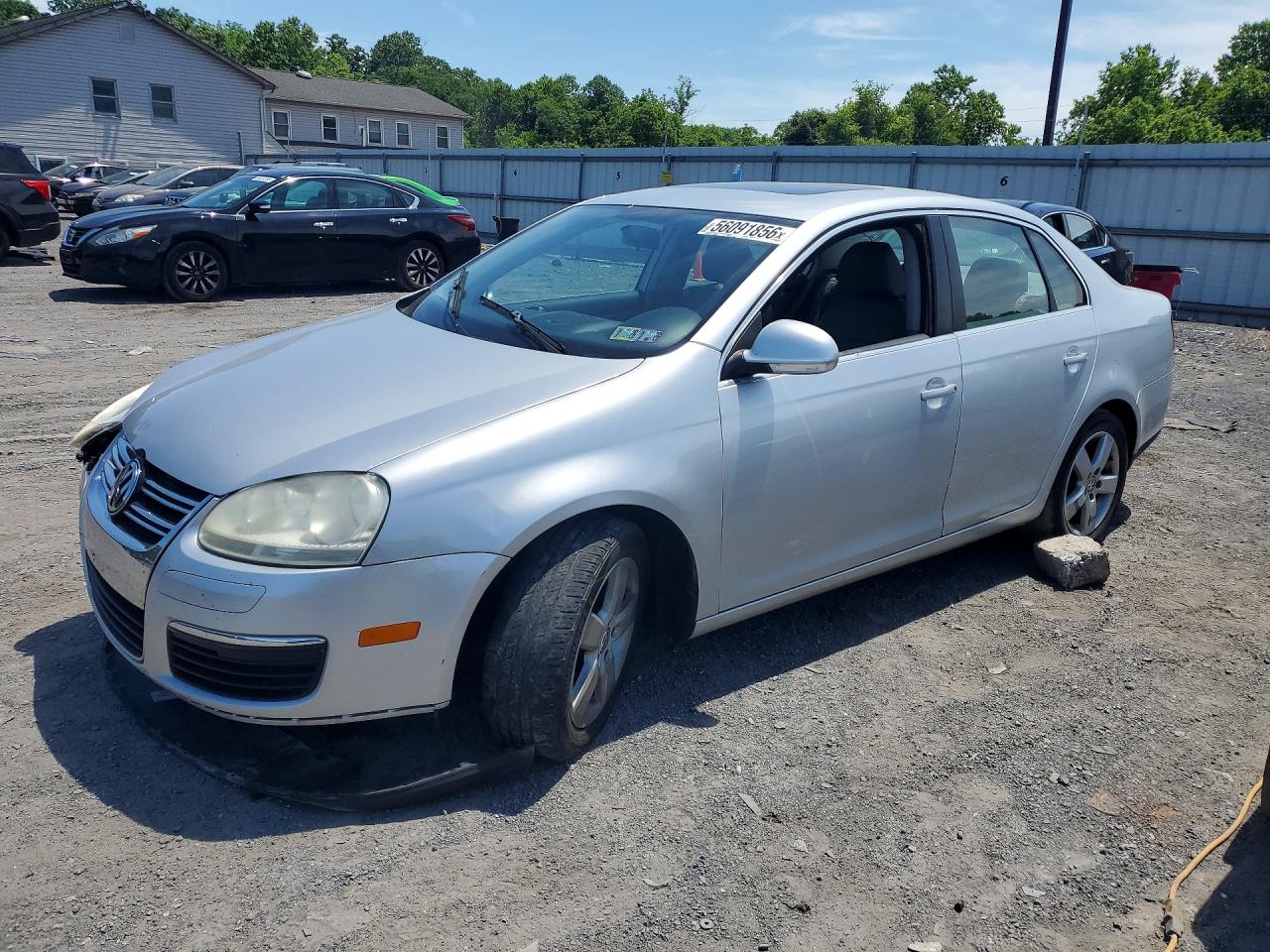 2009 Volkswagen Jetta Se Silver vin: 3VWRZ71KX9M170640