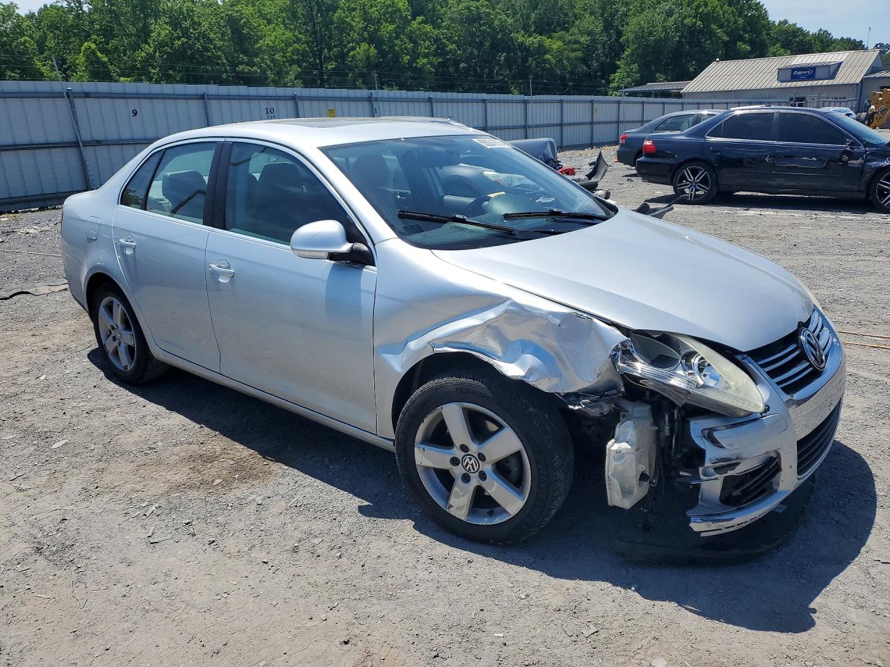 2009 Volkswagen Jetta Se Silver vin: 3VWRZ71KX9M170640