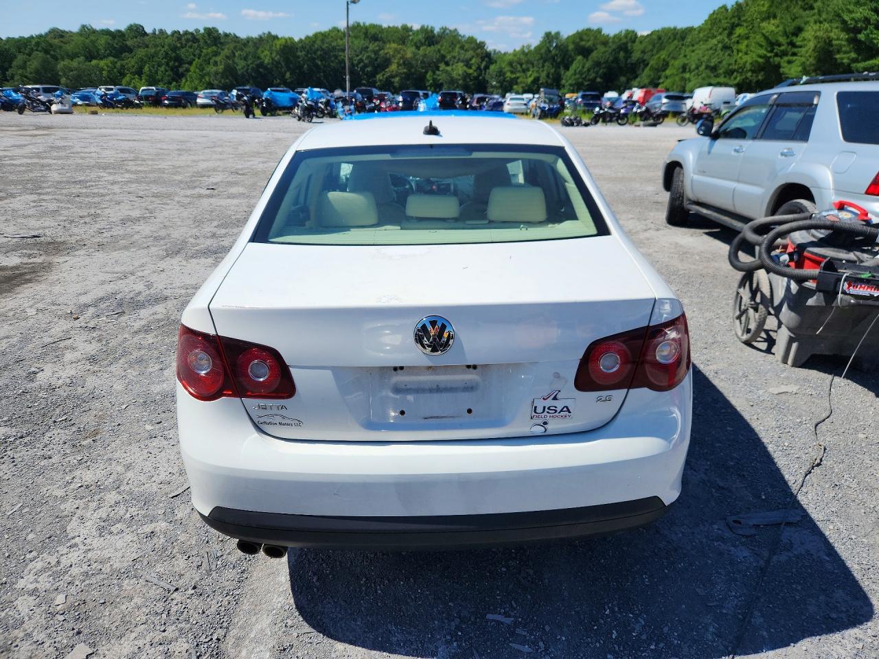 2010 Volkswagen Jetta Se White vin: 3VWRZ7AJ0AM033654