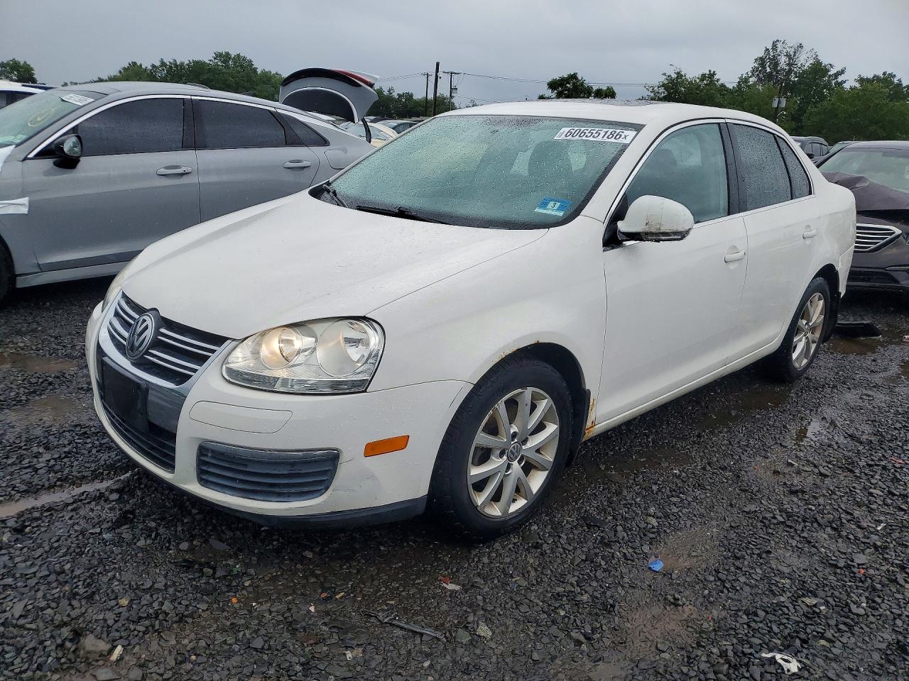 2010 Volkswagen Jetta Se White vin: 3VWRZ7AJ0AM061051