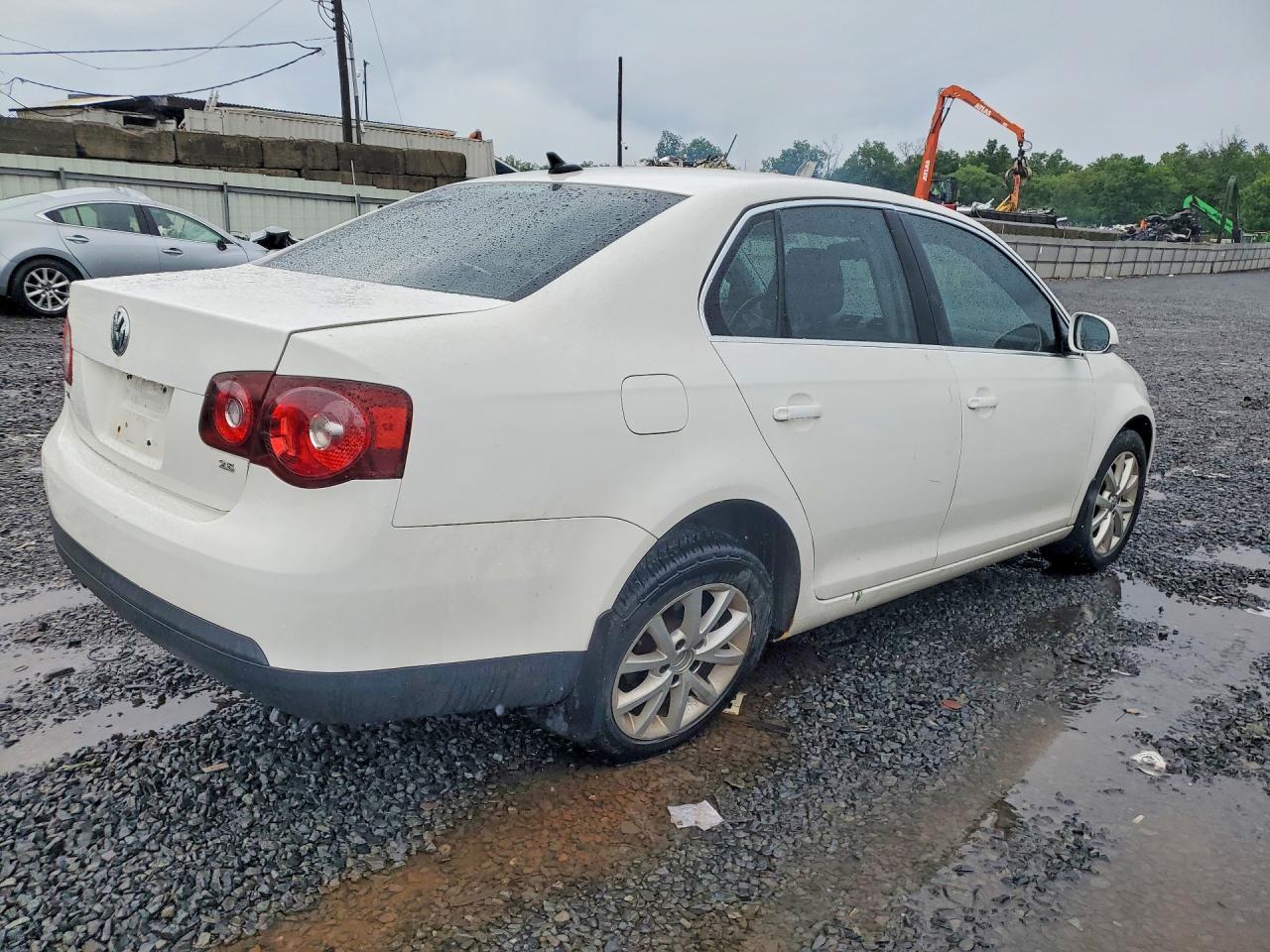 2010 Volkswagen Jetta Se White vin: 3VWRZ7AJ0AM061051
