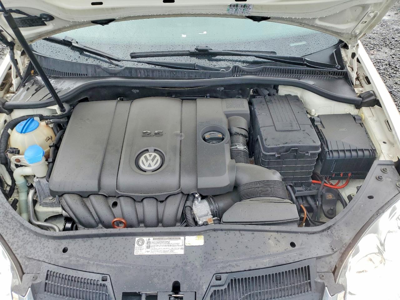 2010 Volkswagen Jetta Se White vin: 3VWRZ7AJ0AM061051
