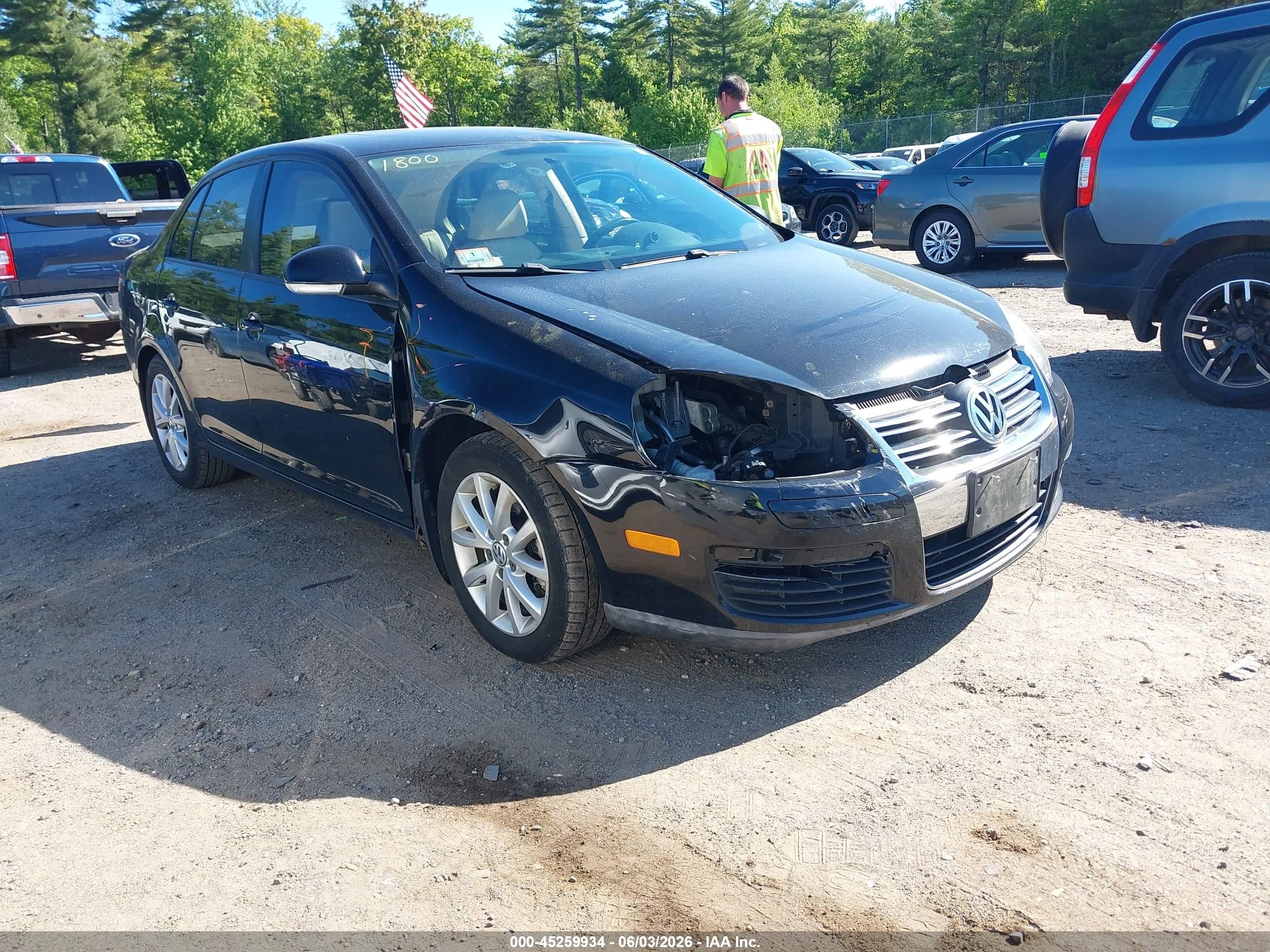2010 Volkswagen Jetta Limited Edition Black vin: 3VWRZ7AJ0AM105355