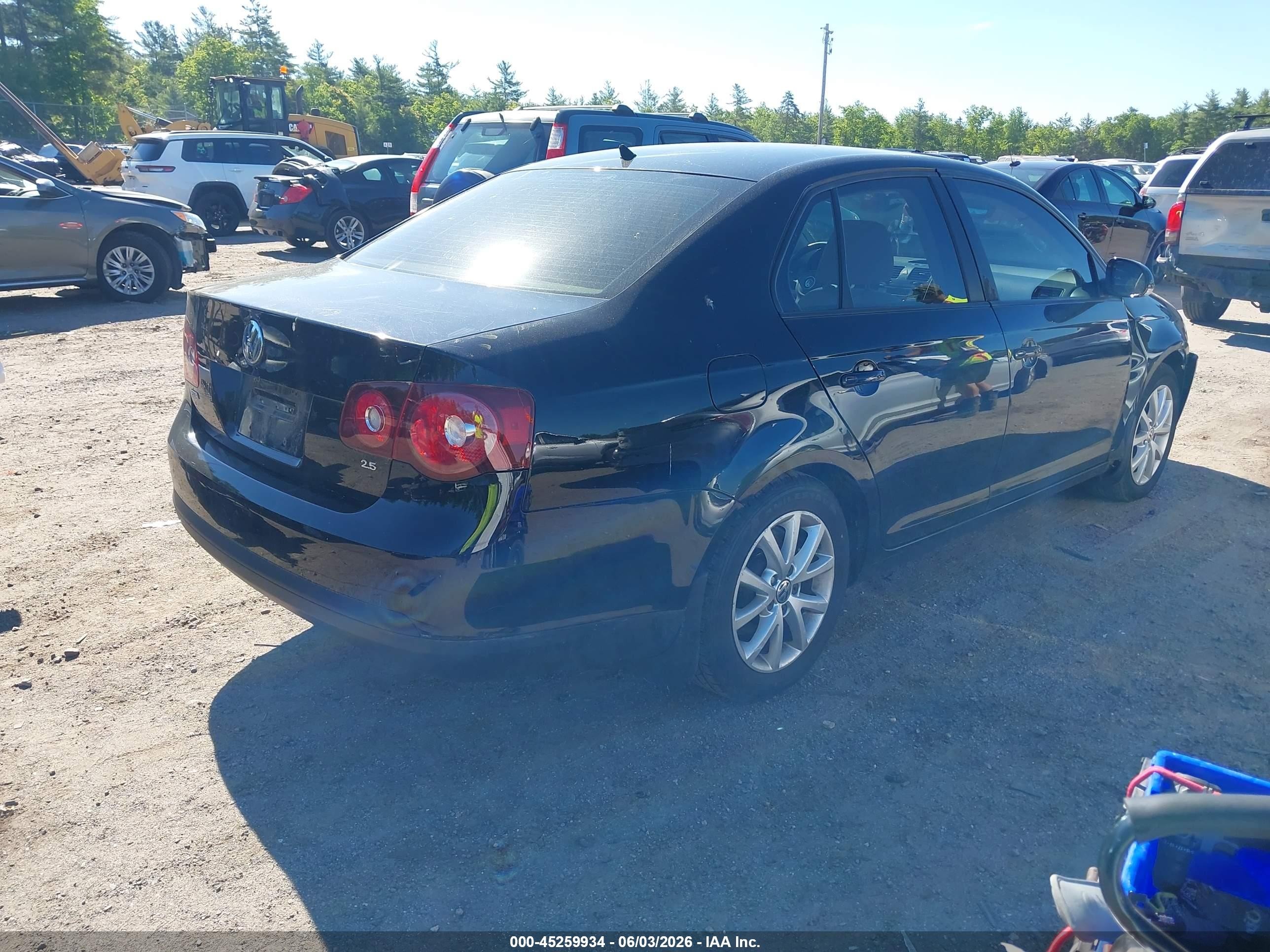 2010 Volkswagen Jetta Limited Edition Black vin: 3VWRZ7AJ0AM105355