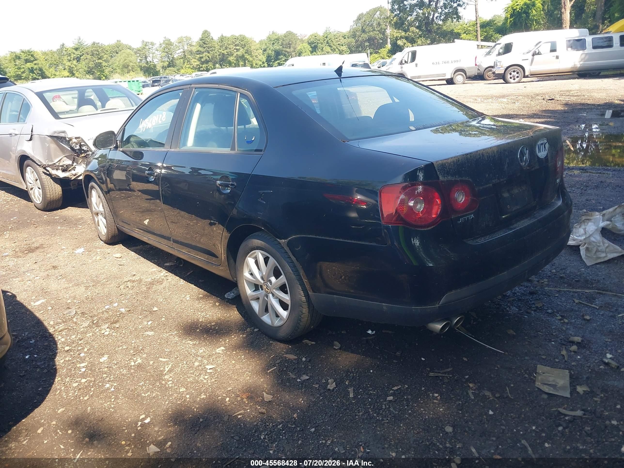 2010 Volkswagen Jetta Limited Edition Черный vin: 3VWRZ7AJ0AM121703
