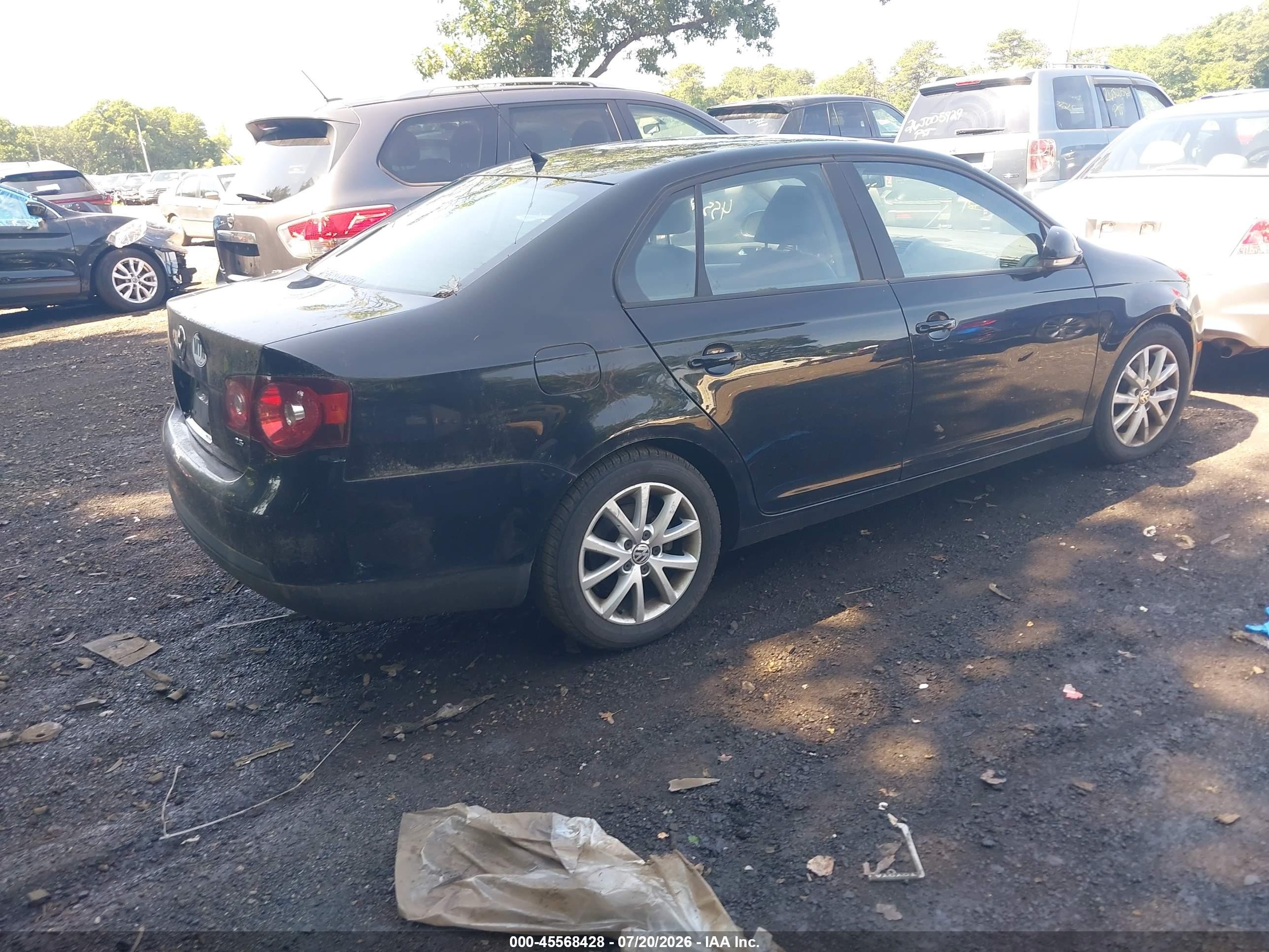 2010 Volkswagen Jetta Limited Edition Черный vin: 3VWRZ7AJ0AM121703