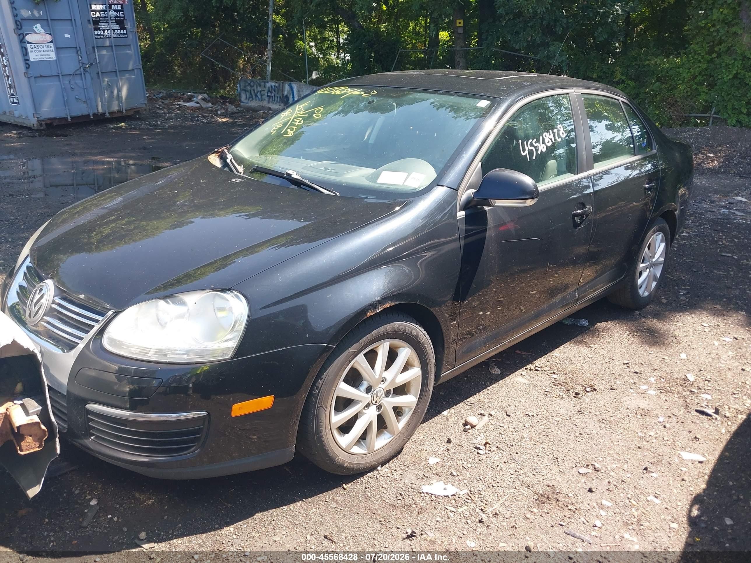 2010 Volkswagen Jetta Limited Edition Черный vin: 3VWRZ7AJ0AM121703