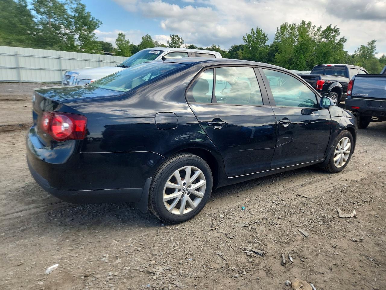 2010 Volkswagen Jetta Se Black vin: 3VWRZ7AJ0AM140901