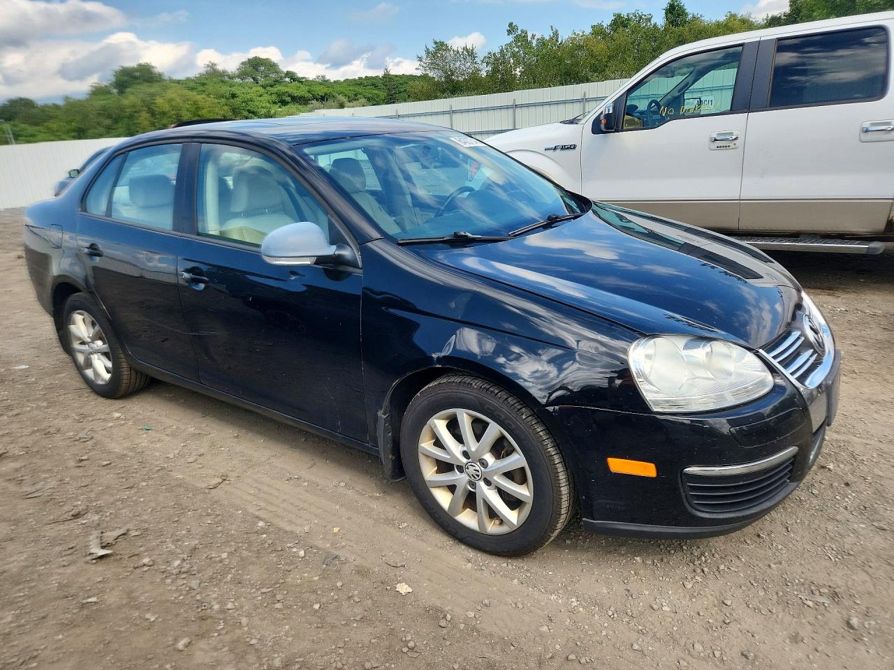 2010 Volkswagen Jetta Se Black vin: 3VWRZ7AJ0AM140901