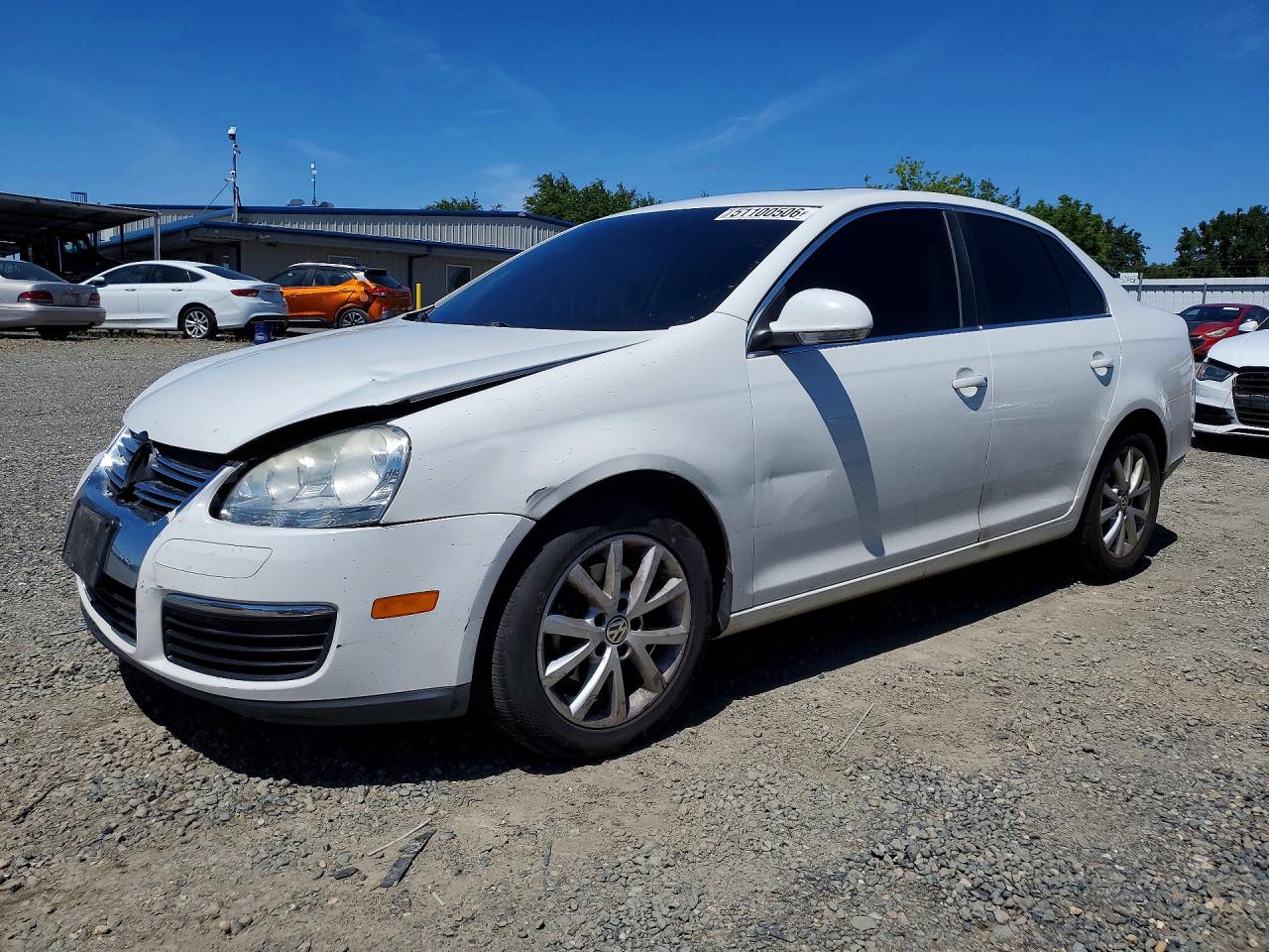 2010 Volkswagen Jetta Se Белый vin: 3VWRZ7AJ1AM056828