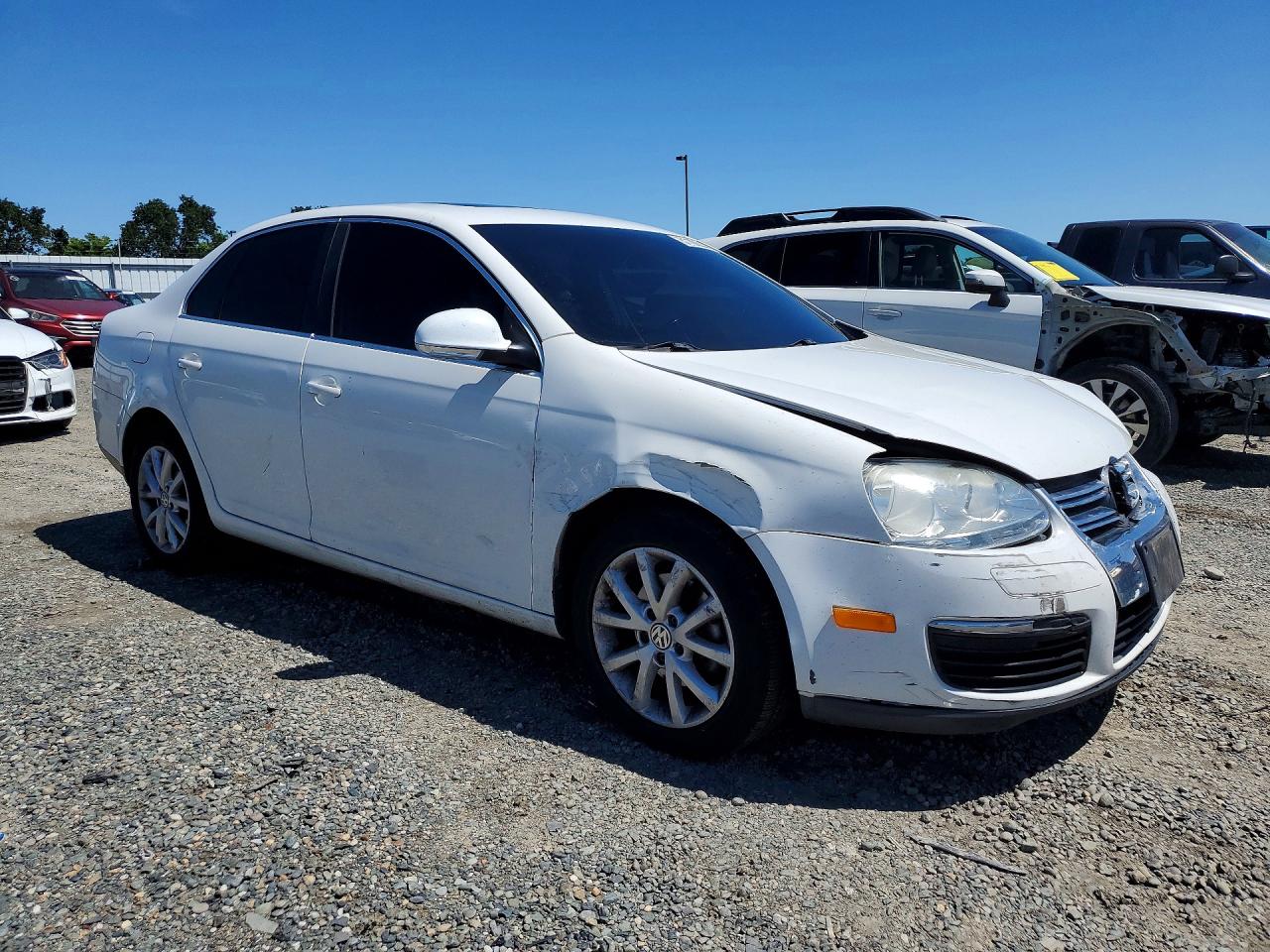 2010 Volkswagen Jetta Se Белый vin: 3VWRZ7AJ1AM056828