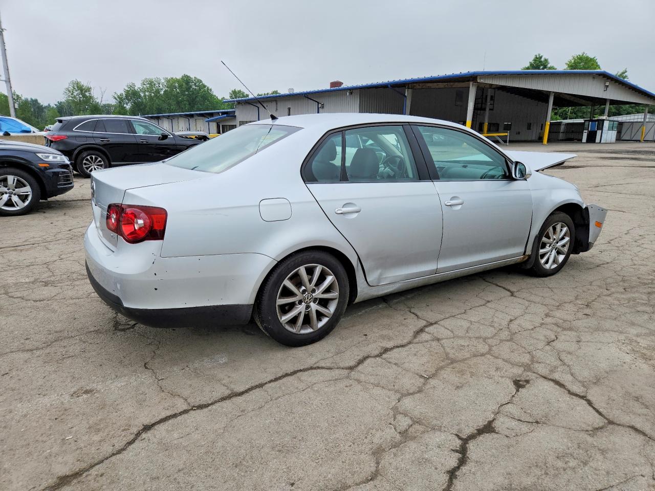 2010 Volkswagen Jetta Se Silver vin: 3VWRZ7AJ1AM157562