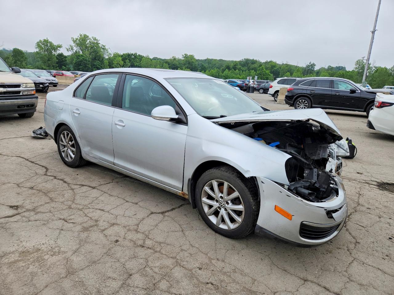 2010 Volkswagen Jetta Se Silver vin: 3VWRZ7AJ1AM157562