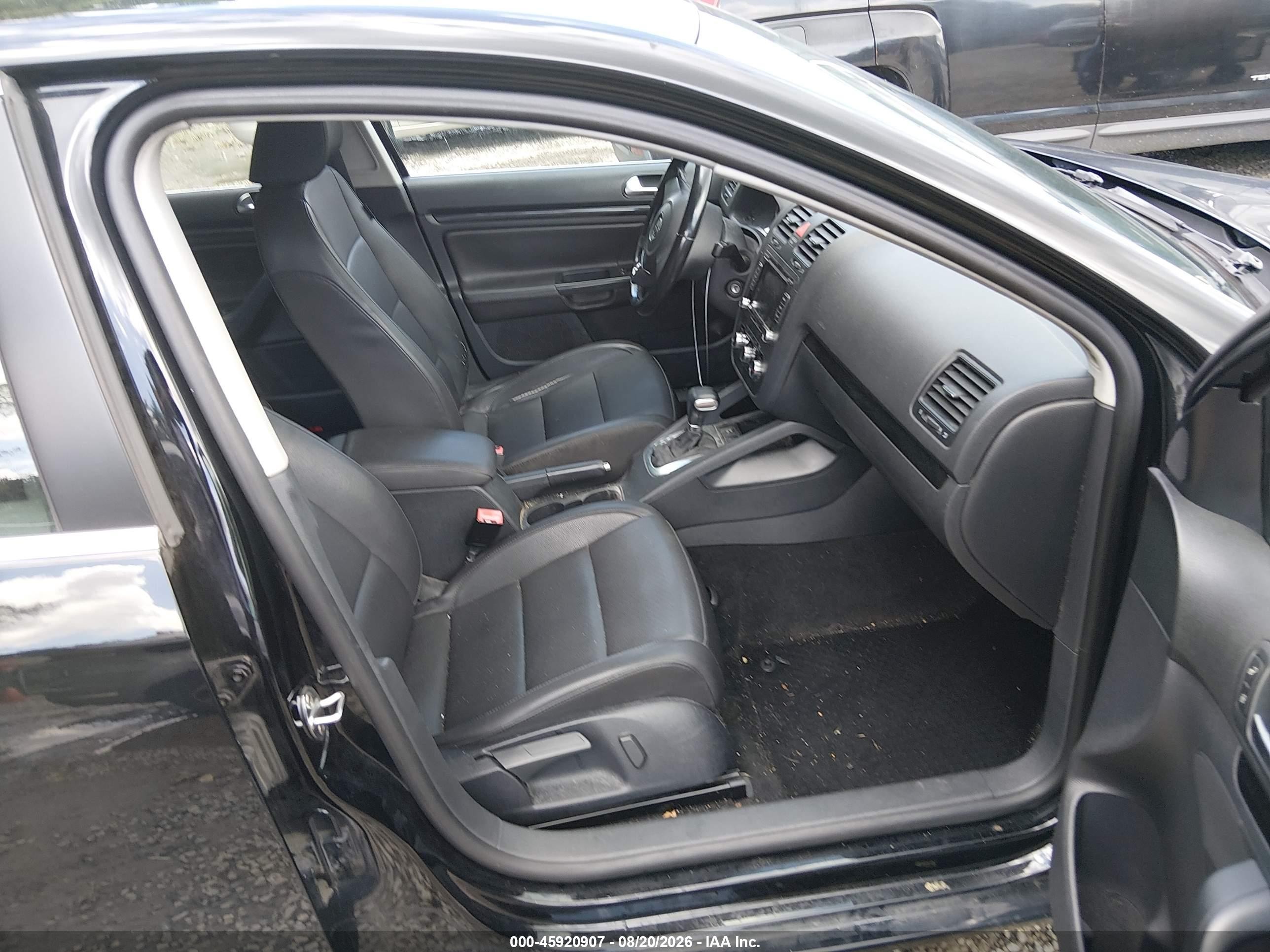2010 Volkswagen Jetta Se Black vin: 3VWRZ7AJ2AM054330