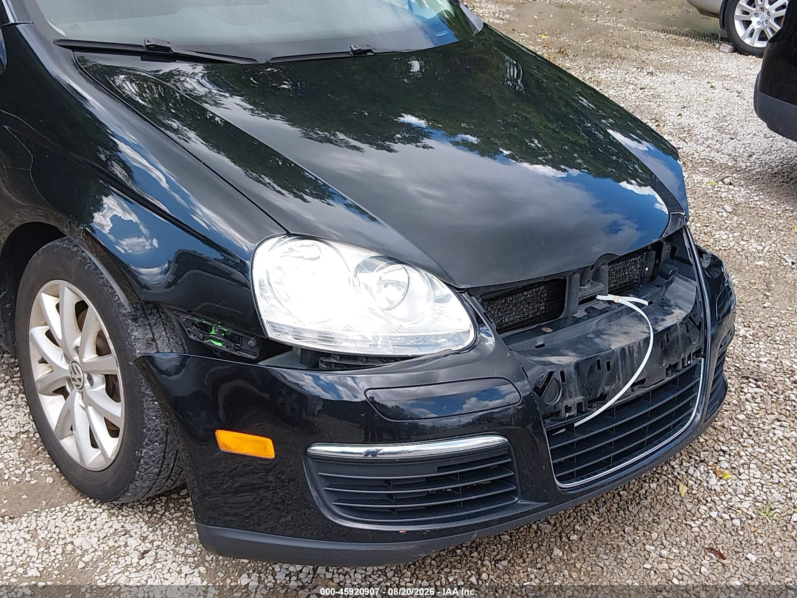 2010 Volkswagen Jetta Se Black vin: 3VWRZ7AJ2AM054330