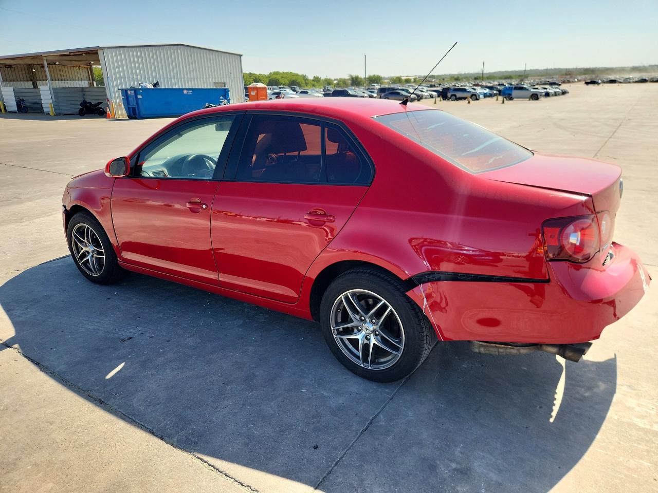 2010 Volkswagen Jetta Se Red vin: 3VWRZ7AJ2AM095105