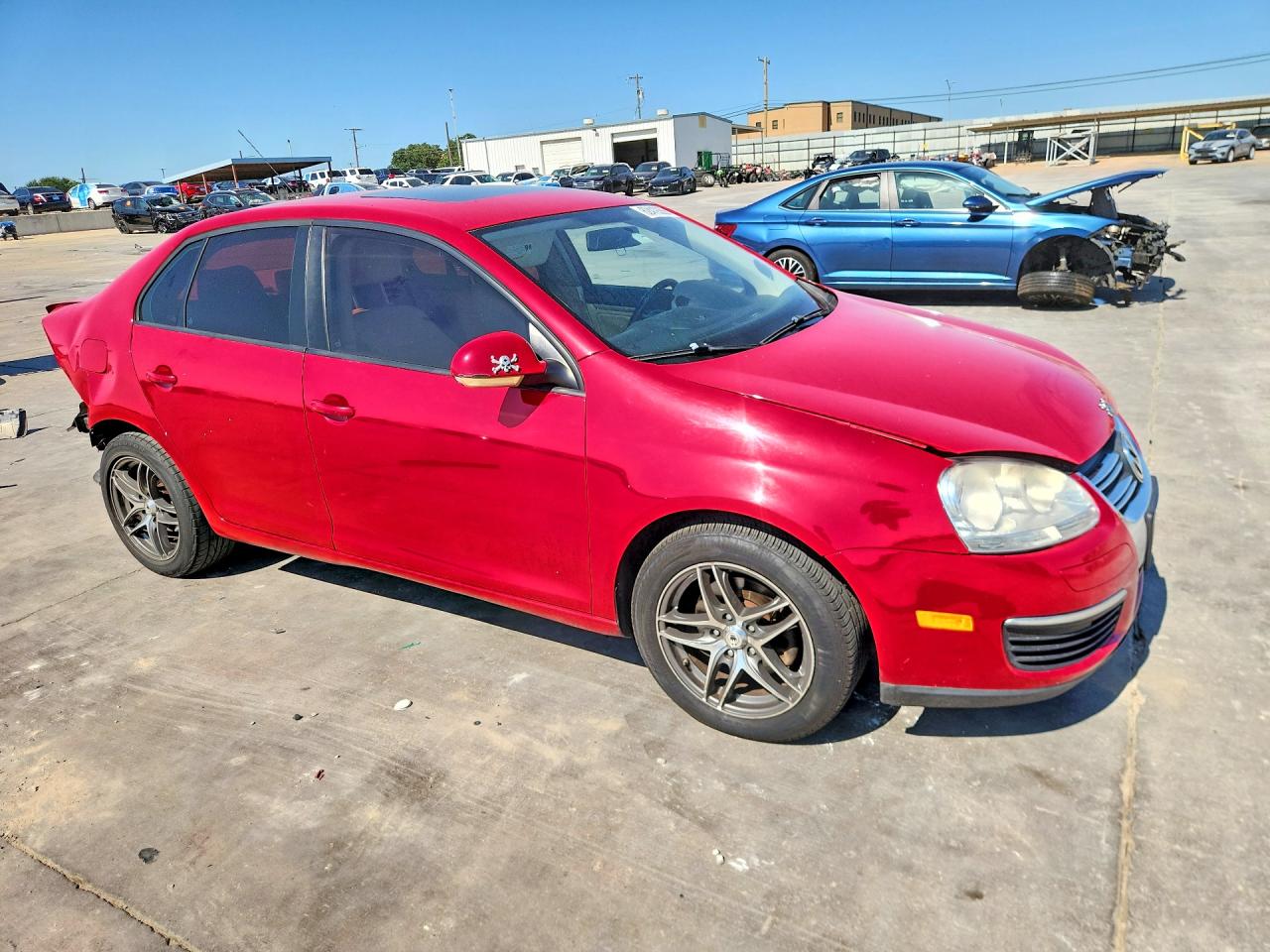 2010 Volkswagen Jetta Se Red vin: 3VWRZ7AJ2AM095105