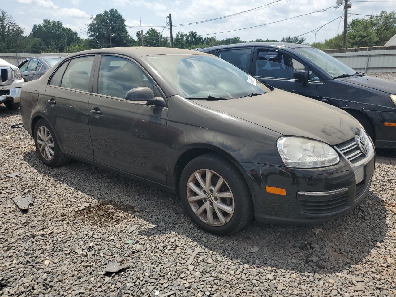 2010 Volkswagen Jetta Se Black vin: 3VWRZ7AJ2AM115983
