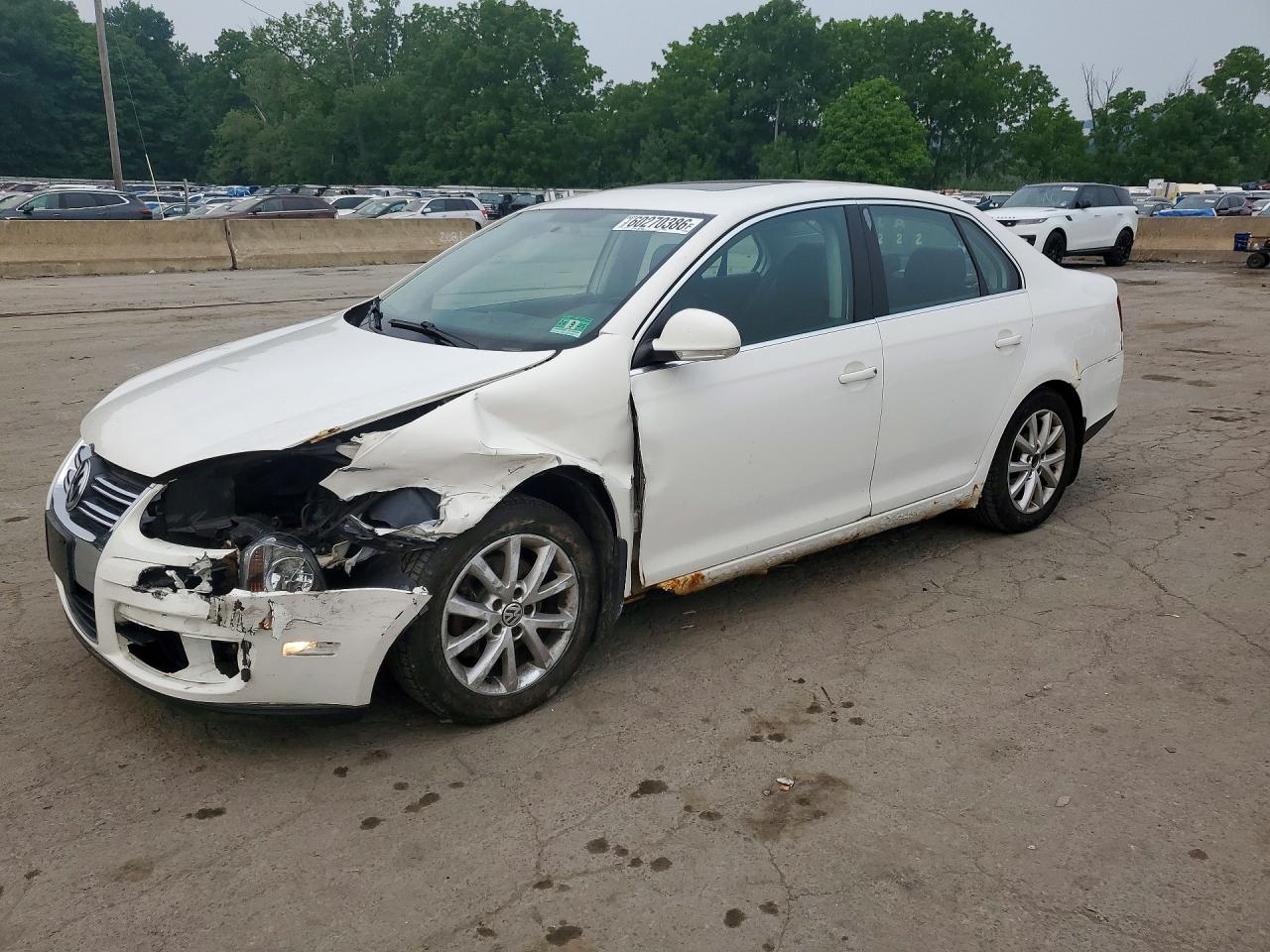 2010 Volkswagen Jetta Se Белый vin: 3VWRZ7AJ3AM055275