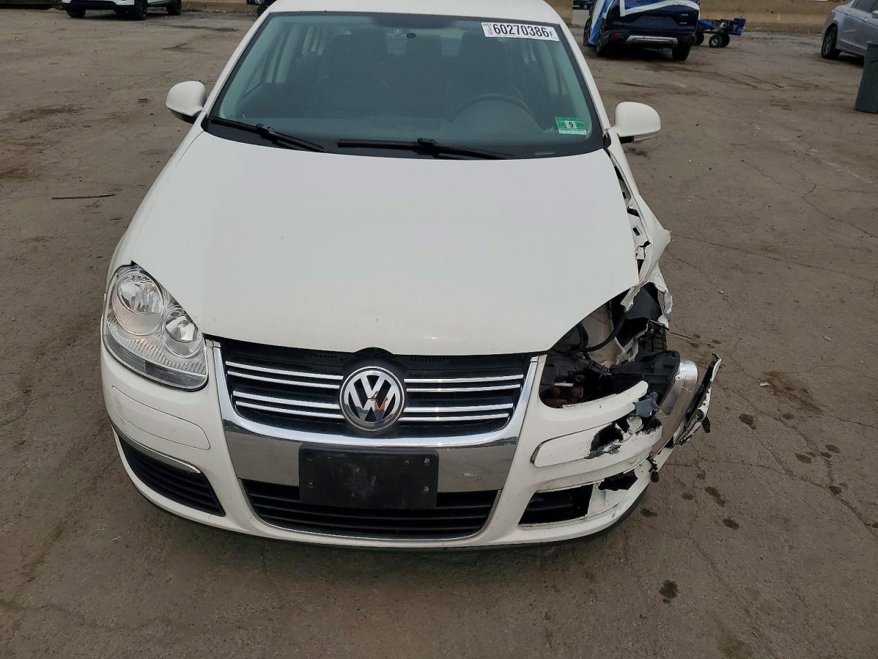 2010 Volkswagen Jetta Se White vin: 3VWRZ7AJ3AM055275