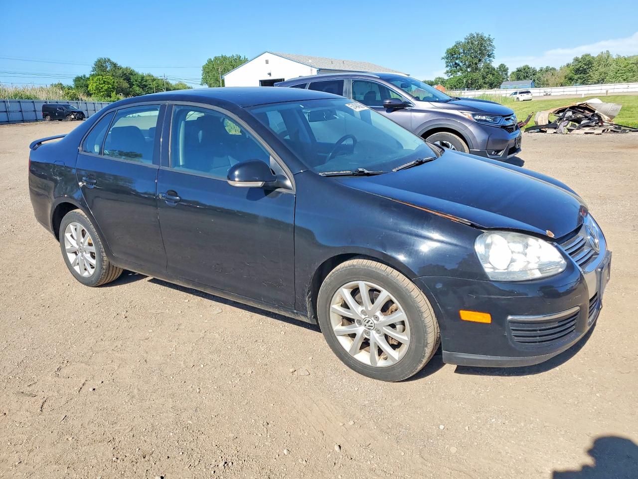 2010 Volkswagen Jetta Se Black vin: 3VWRZ7AJ3AM120206