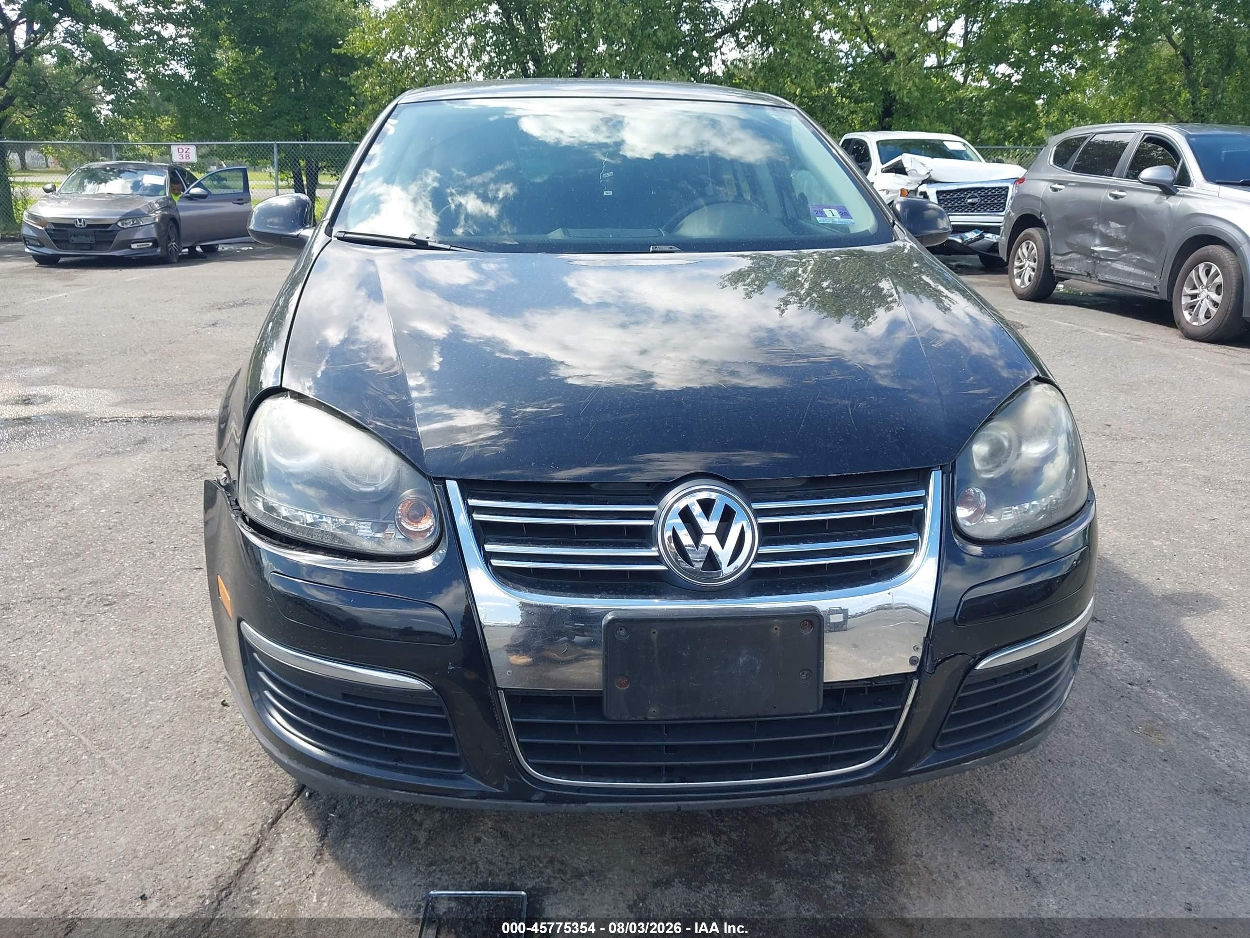 2010 Volkswagen Jetta Se Black vin: 3VWRZ7AJ4AM038615