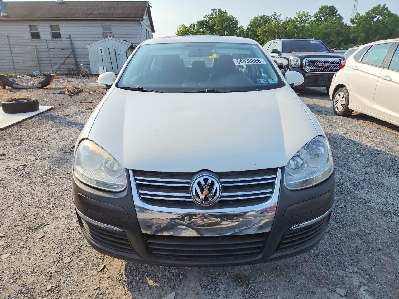2010 Volkswagen Jetta Se White vin: 3VWRZ7AJ4AM051798