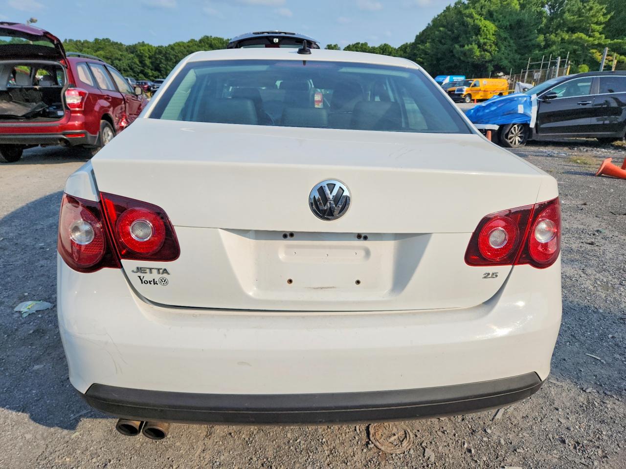 2010 Volkswagen Jetta Se White vin: 3VWRZ7AJ4AM051798