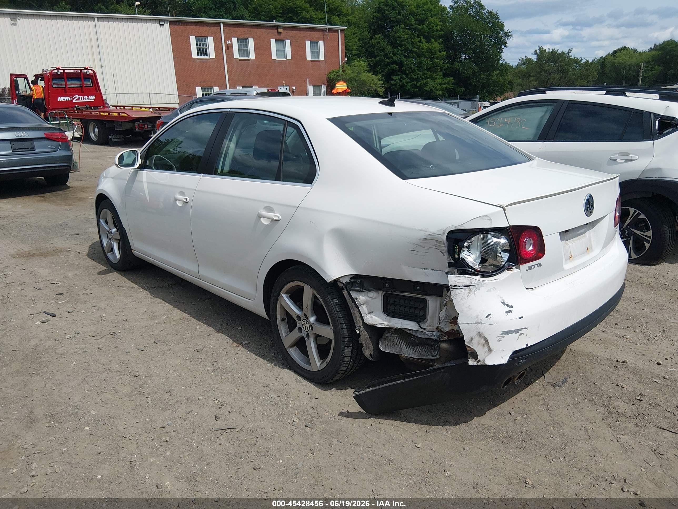 2010 Volkswagen Jetta Se White vin: 3VWRZ7AJ4AM059657