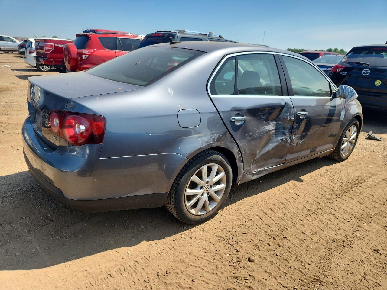 2010 Volkswagen Jetta Se Gray vin: 3VWRZ7AJ4AM103138