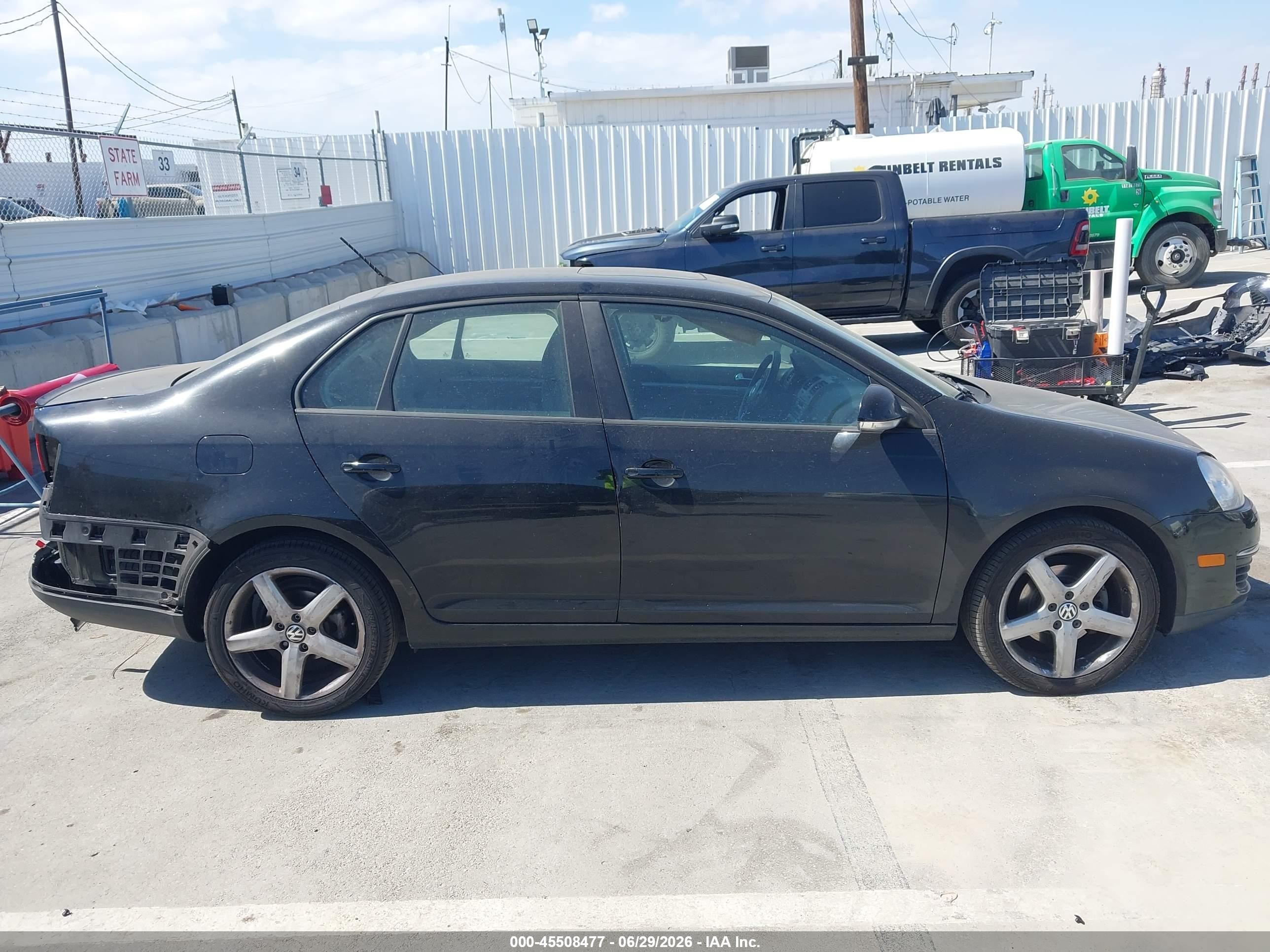 2010 Volkswagen Jetta Limited Edition Black vin: 3VWRZ7AJ4AM150945