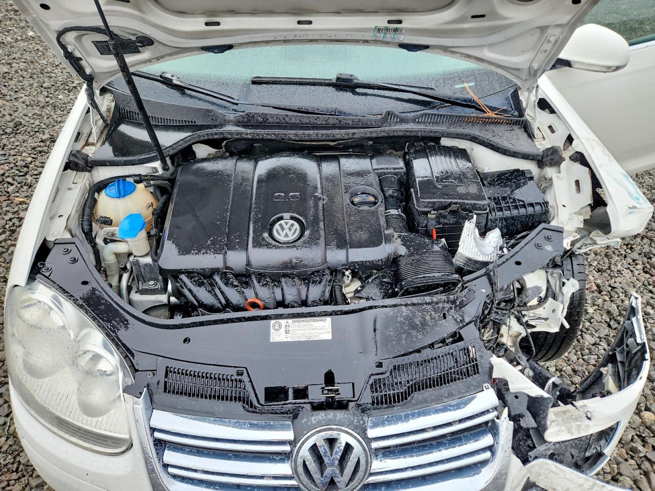 2010 Volkswagen Jetta Se Белый vin: 3VWRZ7AJ5AM049607