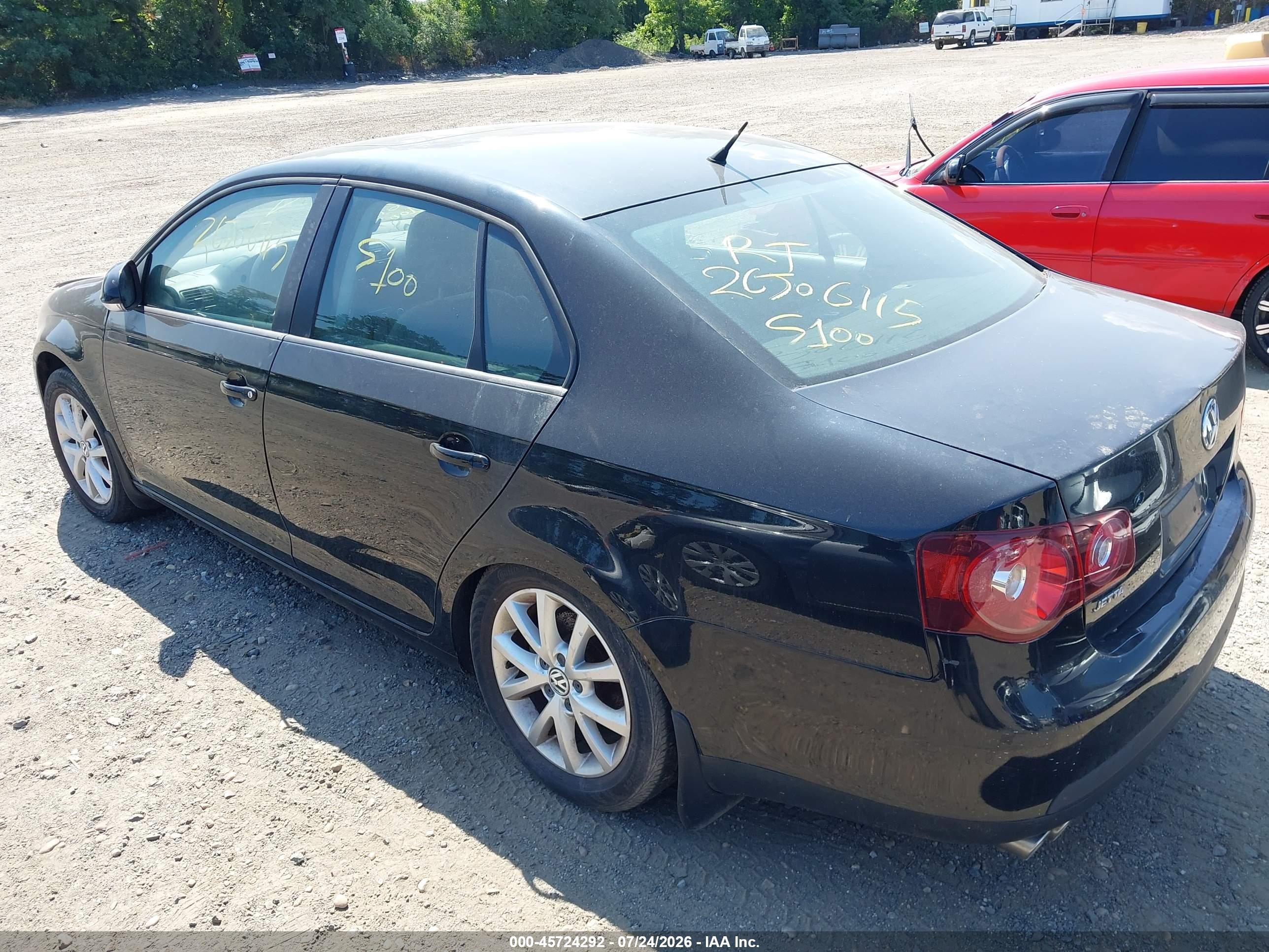 2010 Volkswagen Jetta Limited Edition Black vin: 3VWRZ7AJ5AM156804