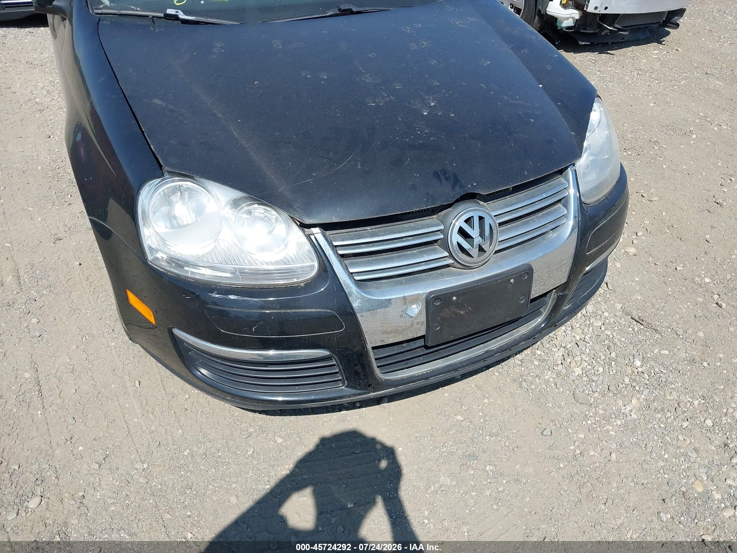 2010 Volkswagen Jetta Limited Edition Black vin: 3VWRZ7AJ5AM156804