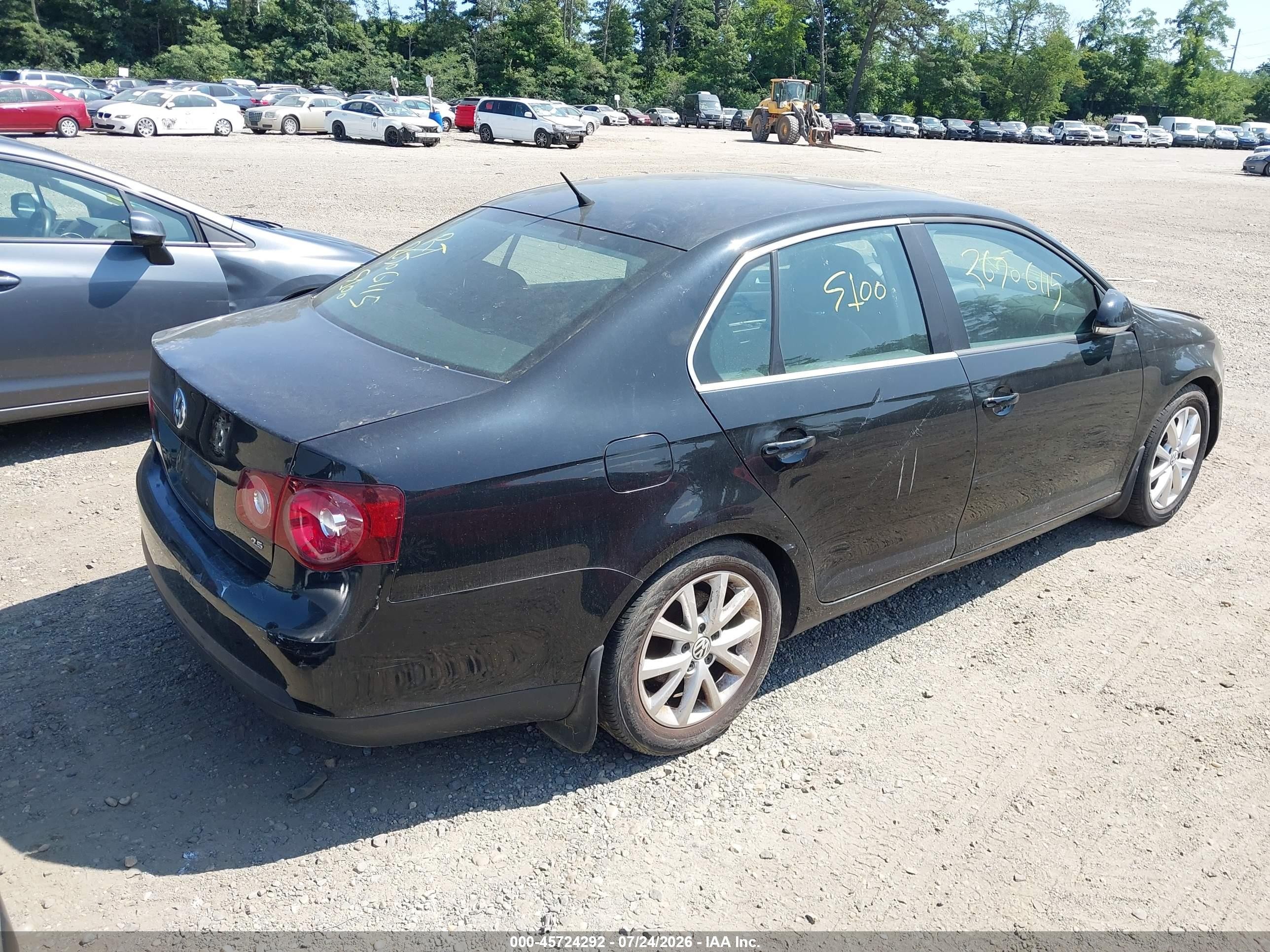 2010 Volkswagen Jetta Limited Edition Black vin: 3VWRZ7AJ5AM156804