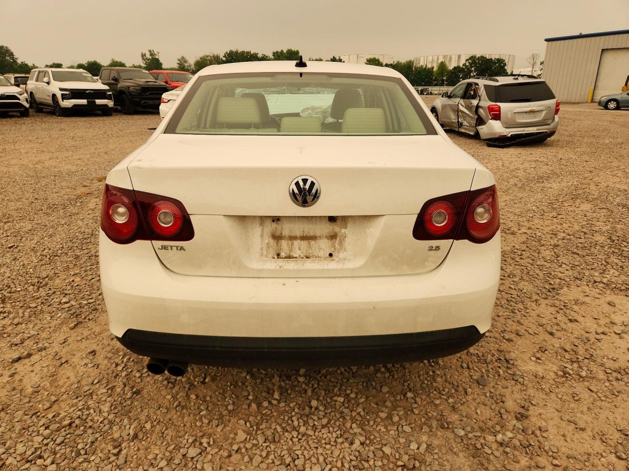 2010 Volkswagen Jetta Se White vin: 3VWRZ7AJ6AM059448