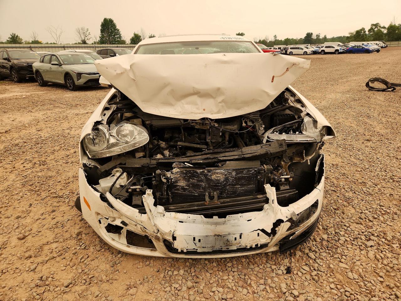 2010 Volkswagen Jetta Se White vin: 3VWRZ7AJ6AM059448