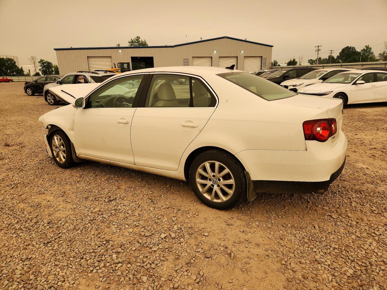 2010 Volkswagen Jetta Se White vin: 3VWRZ7AJ6AM059448