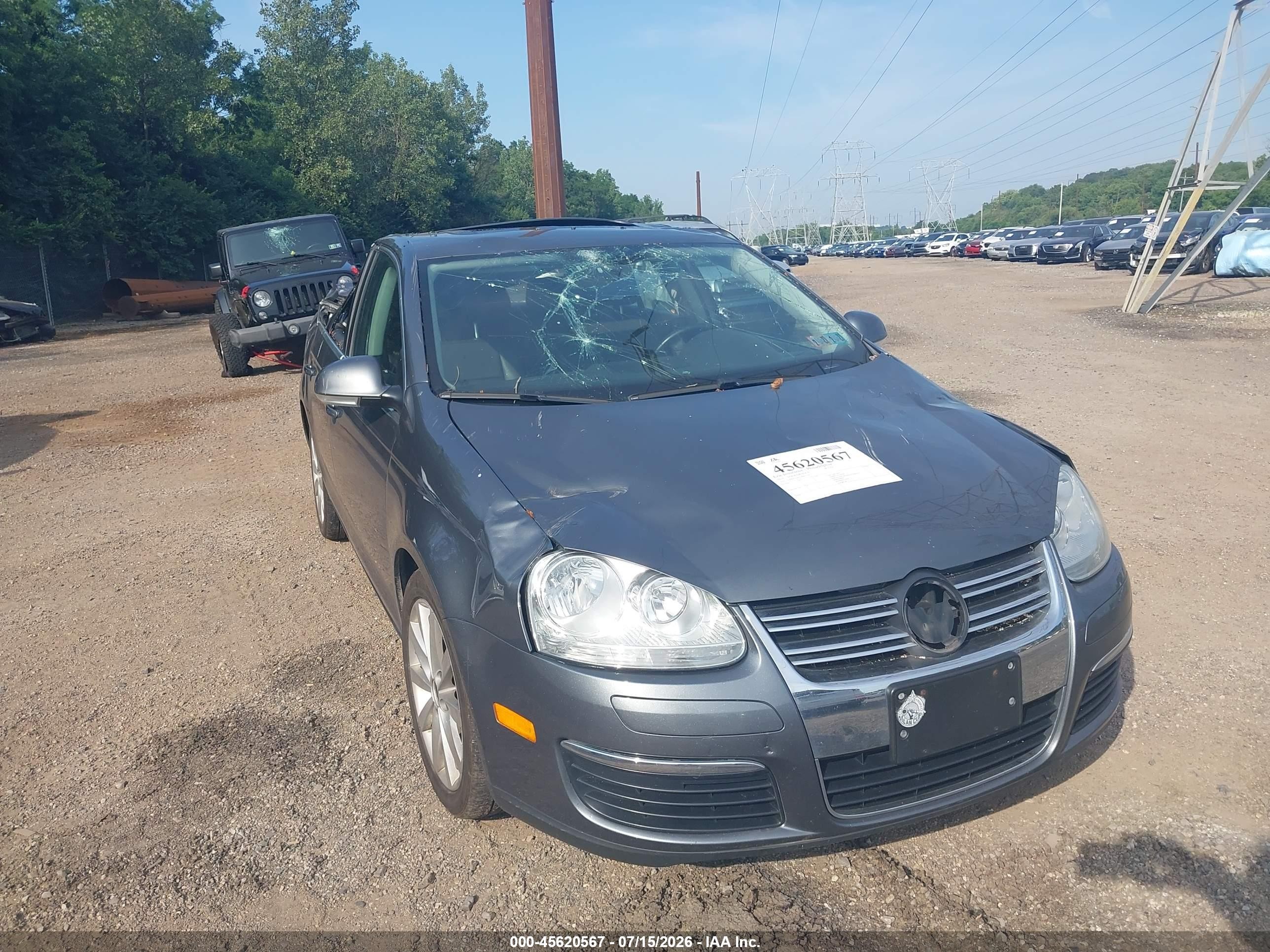 2010 Volkswagen Jetta Se Gray vin: 3VWRZ7AJ6AM062334