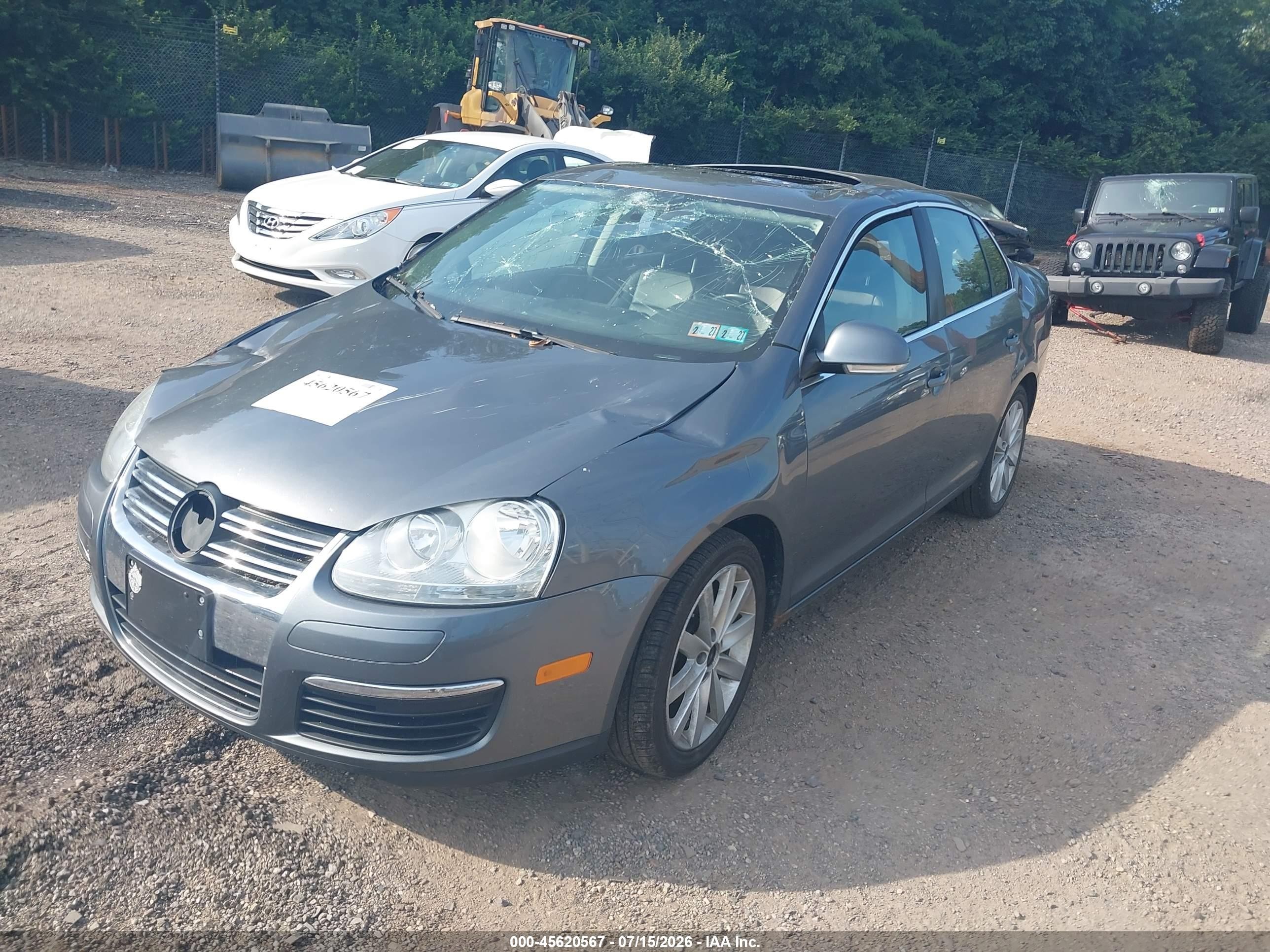 2010 Volkswagen Jetta Se Gray vin: 3VWRZ7AJ6AM062334