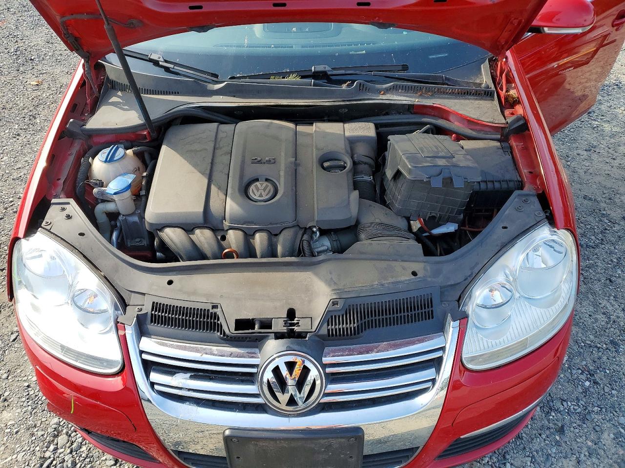 2010 Volkswagen Jetta Se Red vin: 3VWRZ7AJ6AM069185